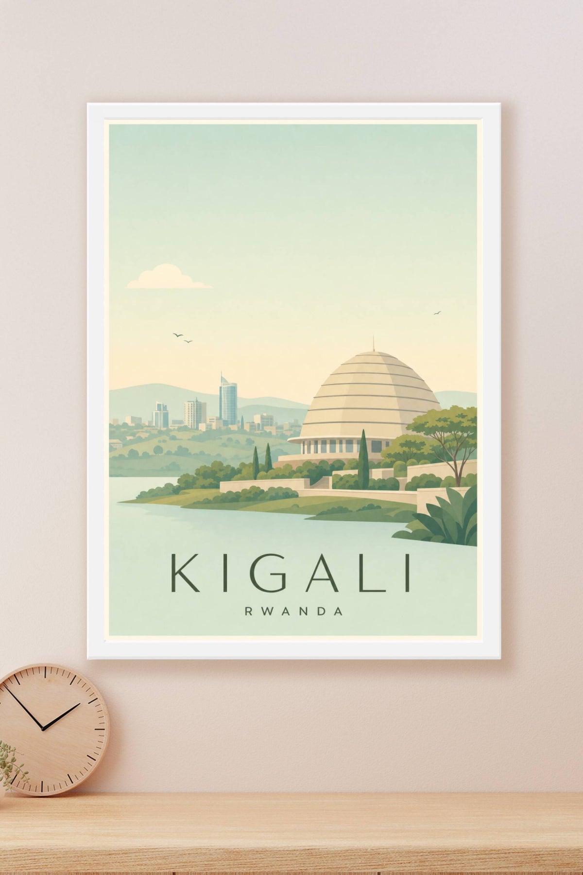 Affiche de Kigali - Poster Calme