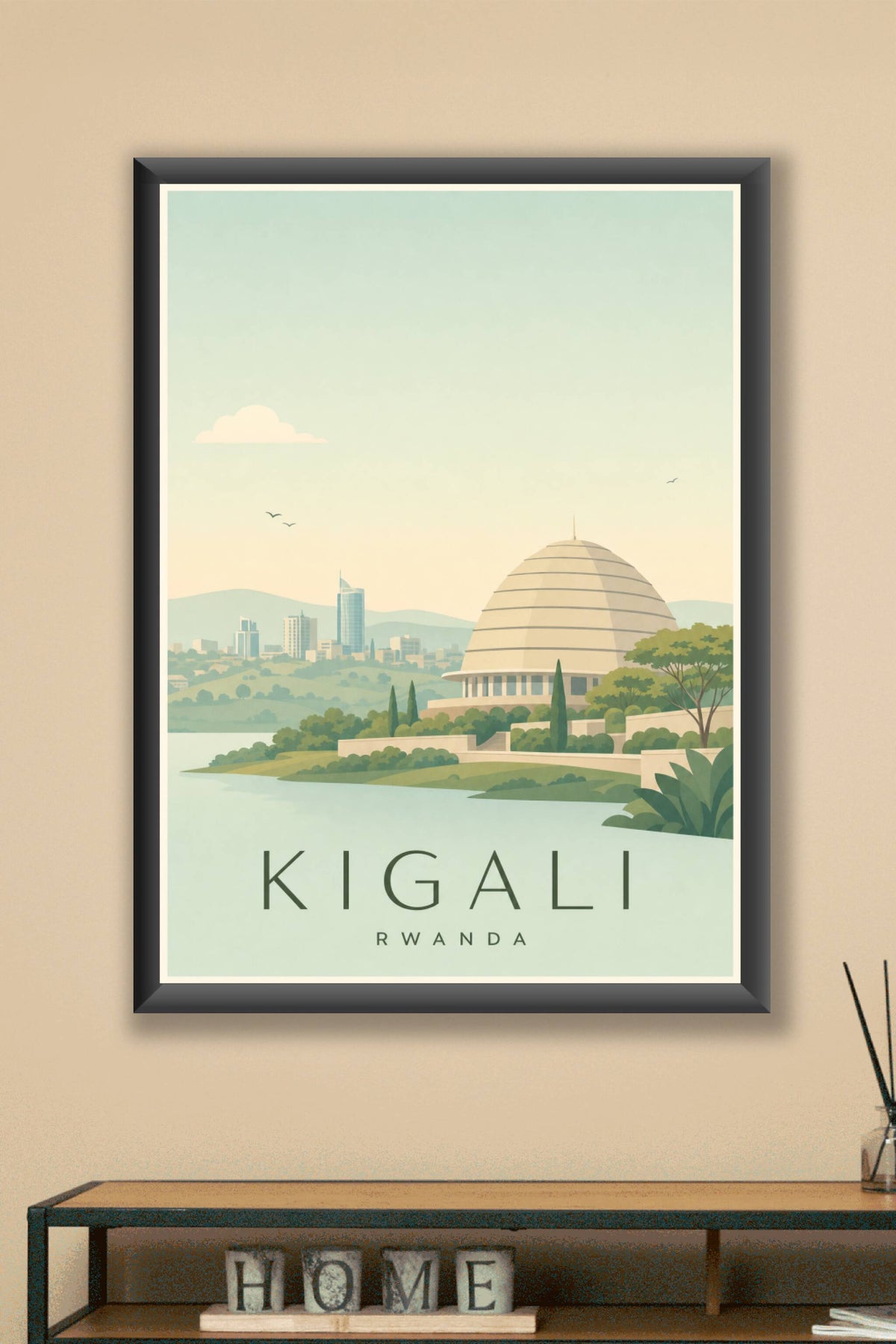 Affiche de Kigali - Poster Calme