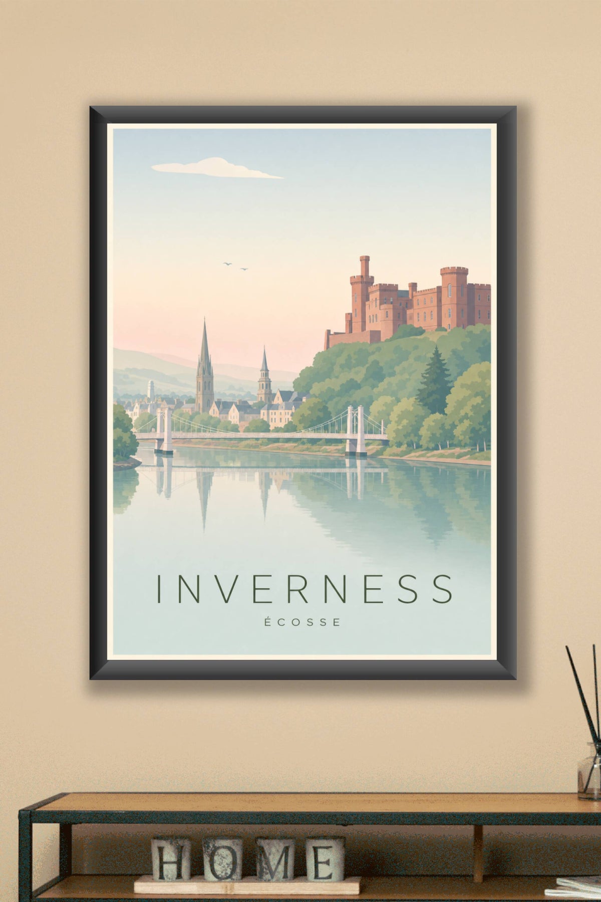Affiche d'Inverness - Poster Calme