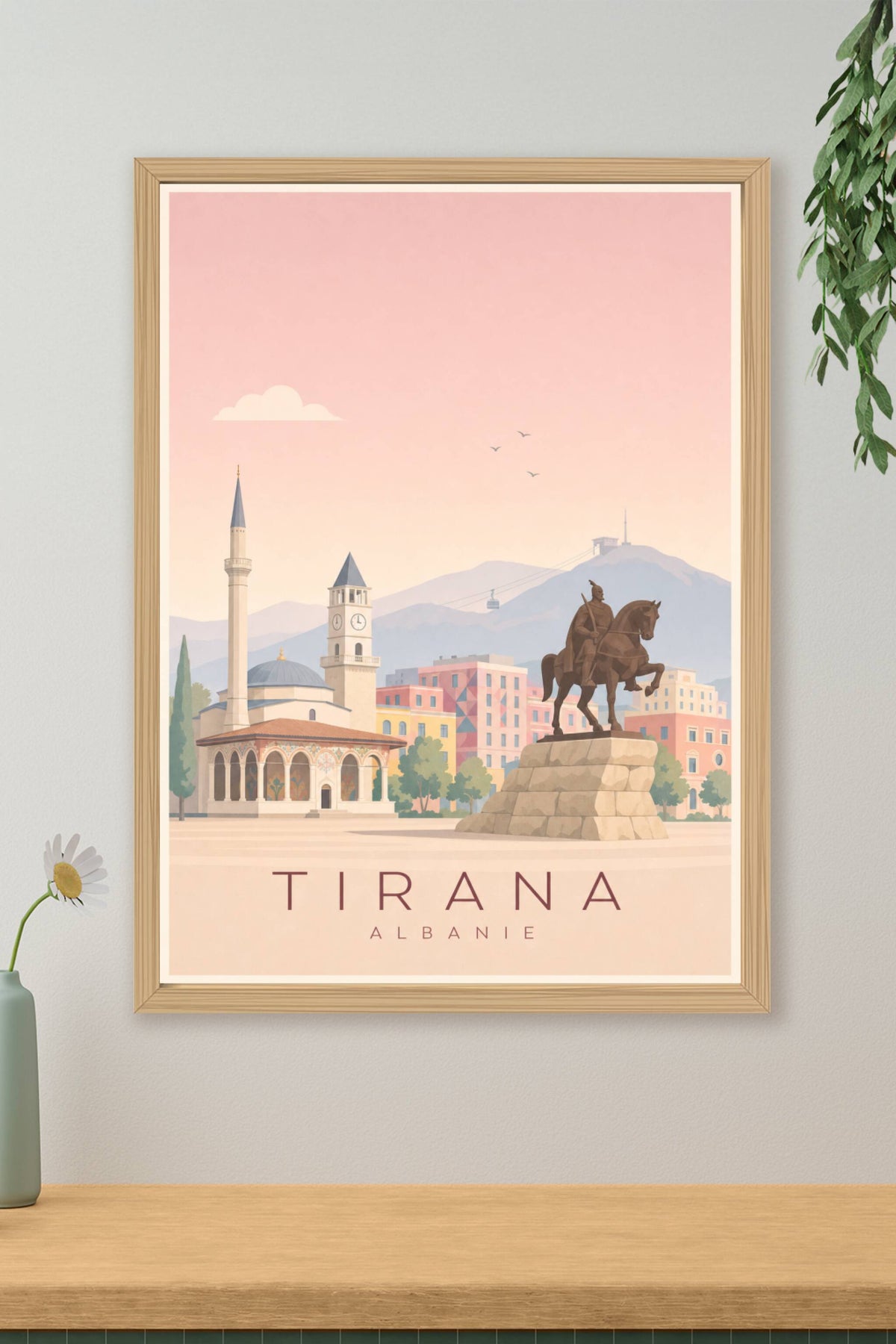 Affiche de Tirana - Poster Calme