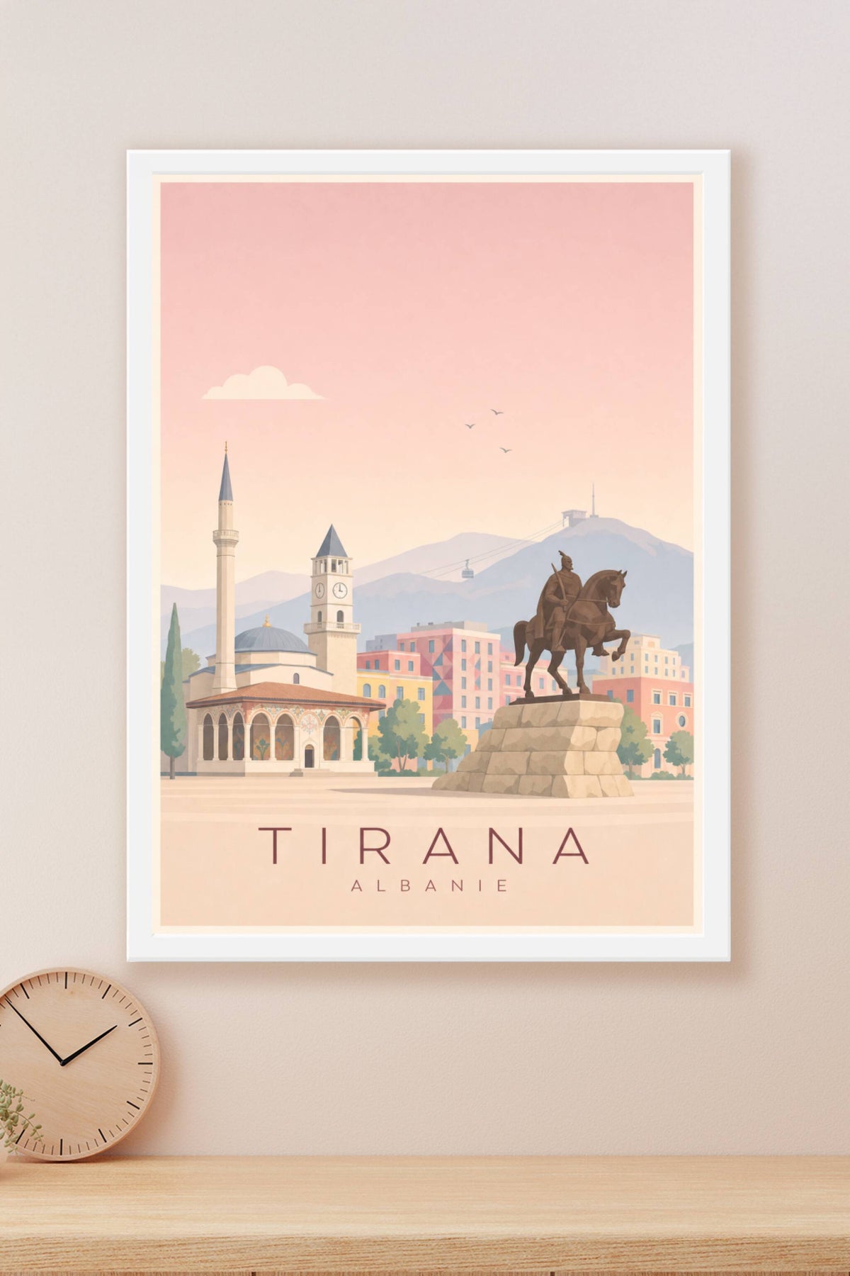 Affiche de Tirana - Poster Calme