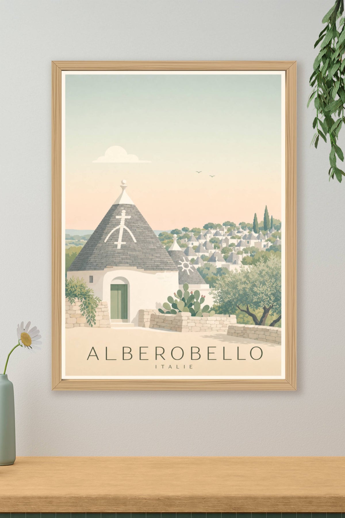Affiche d'Alberobello - Poster Calme