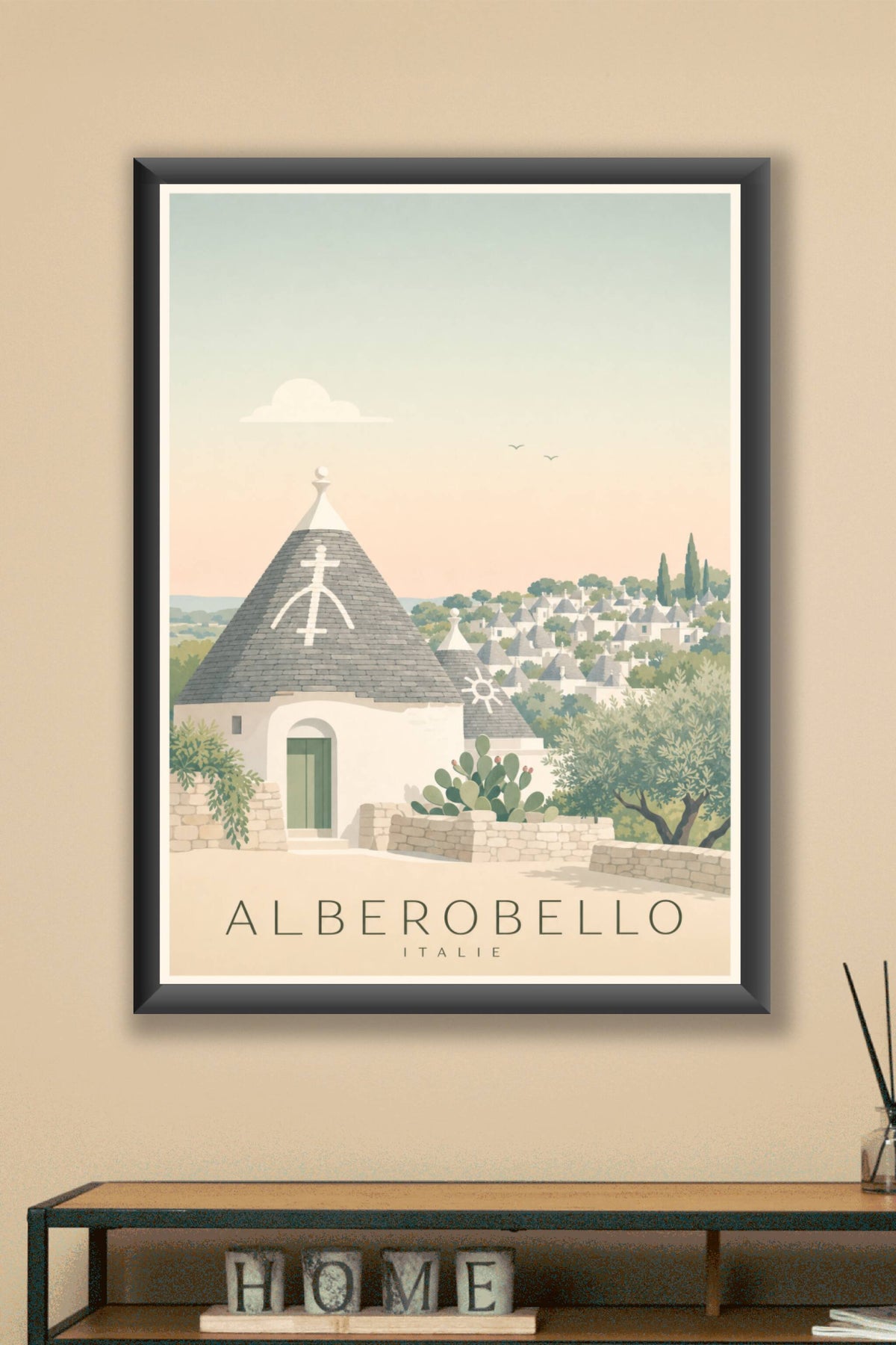 Affiche d'Alberobello - Poster Calme