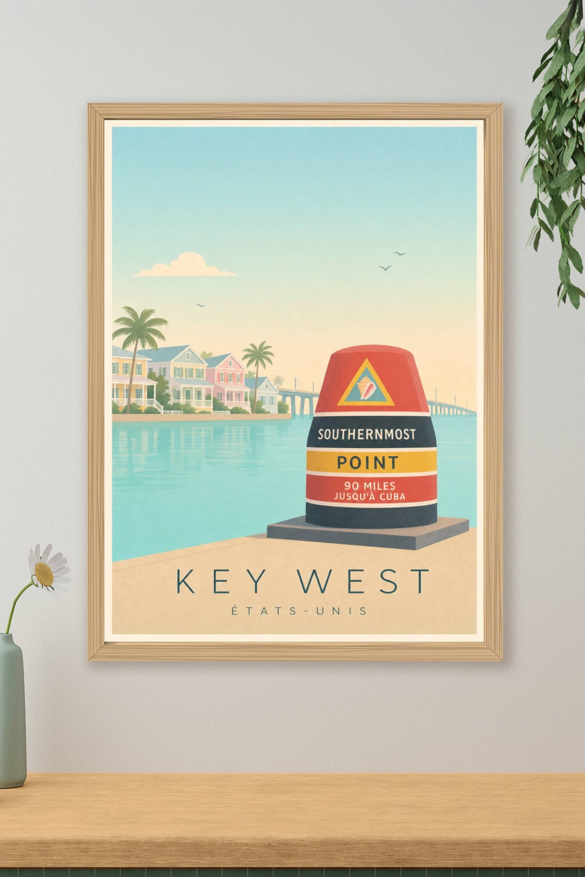 Affiche de Key West - Poster Calme