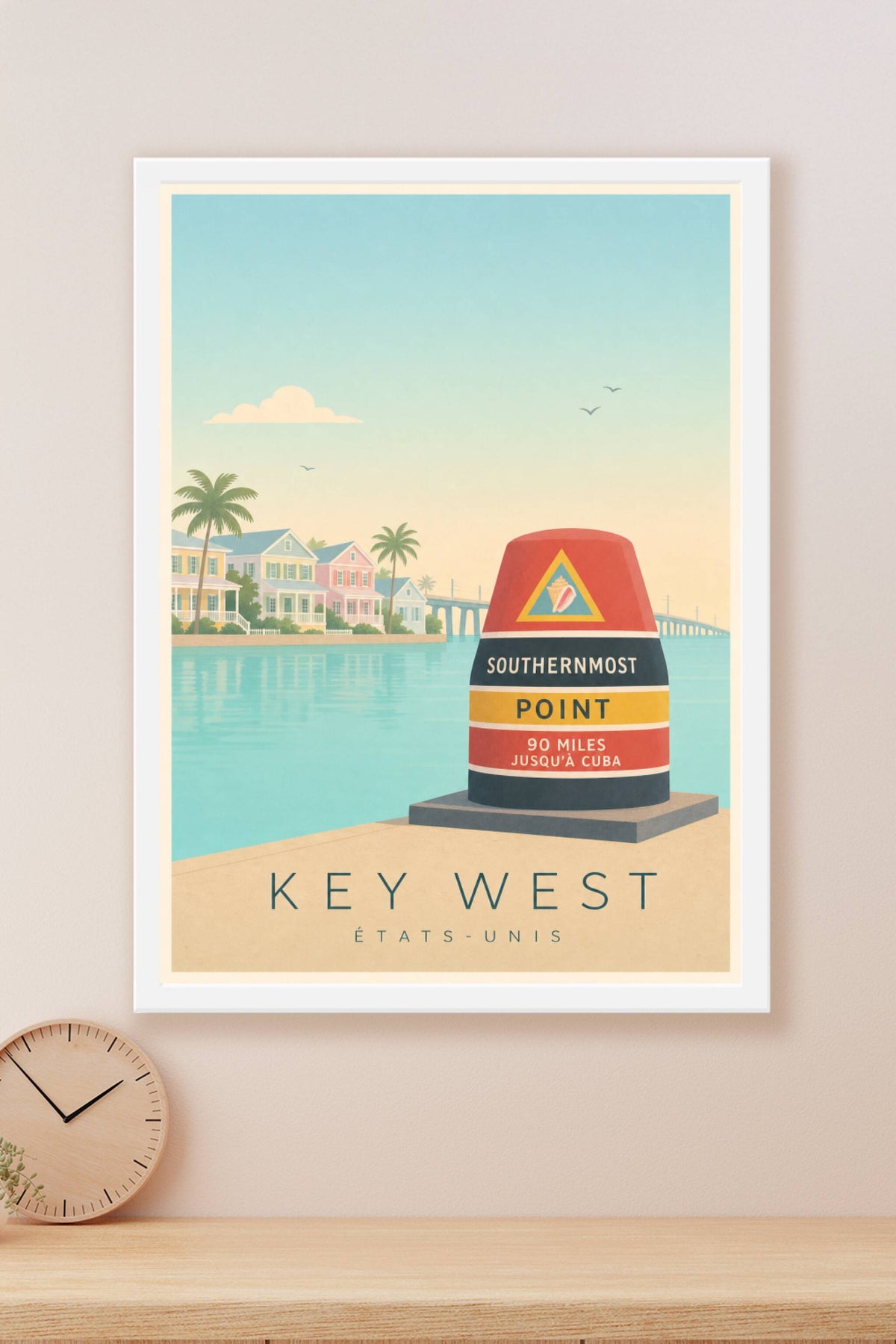 Affiche de Key West - Poster Calme