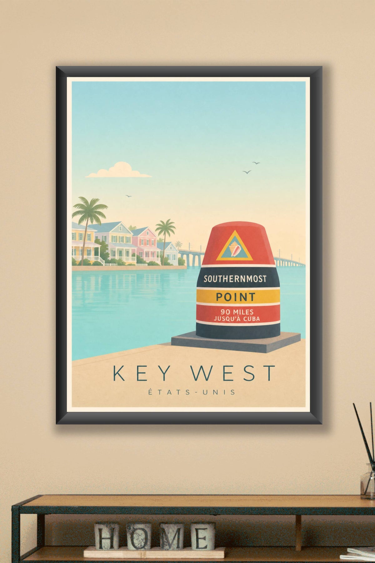 Affiche de Key West - Poster Calme