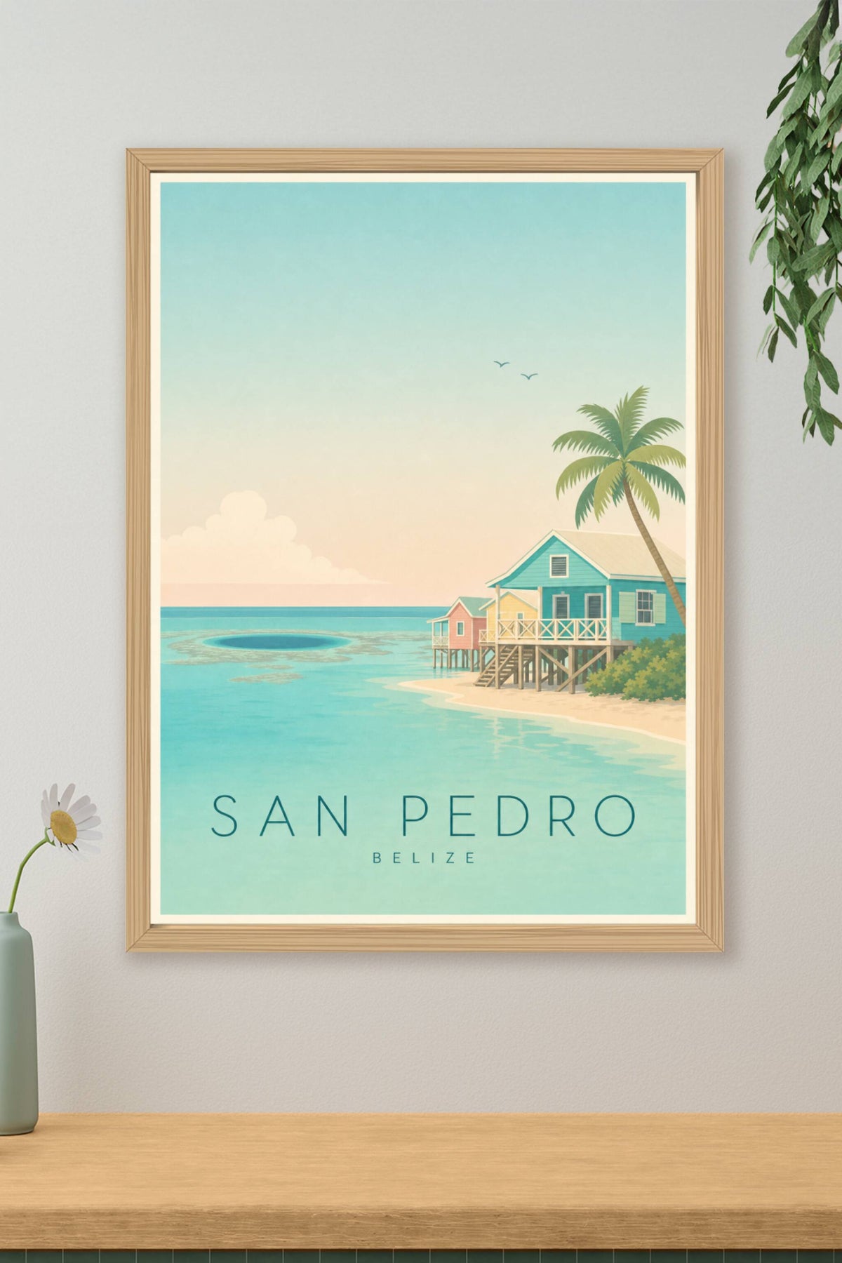 Affiche de San Pedro - Poster Calme