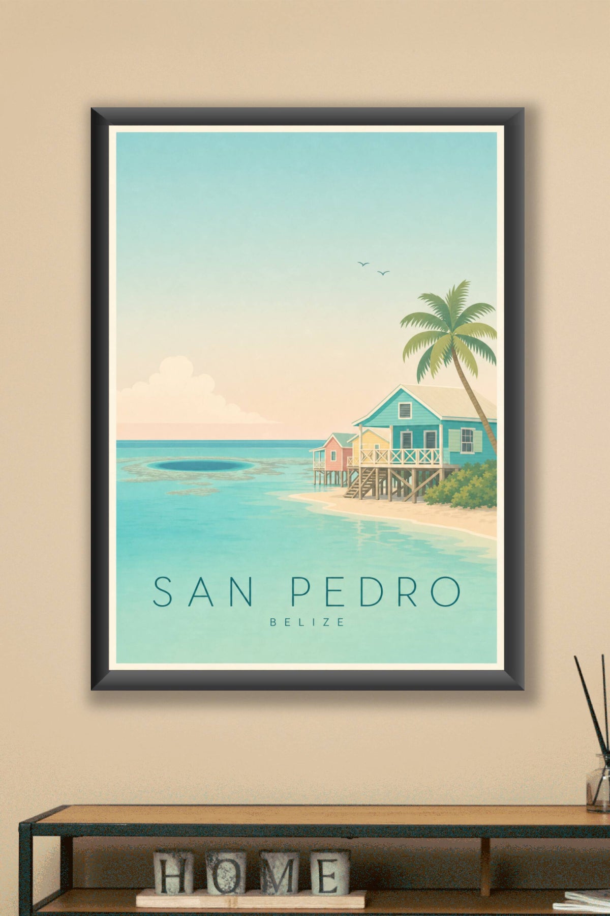 Affiche de San Pedro - Poster Calme
