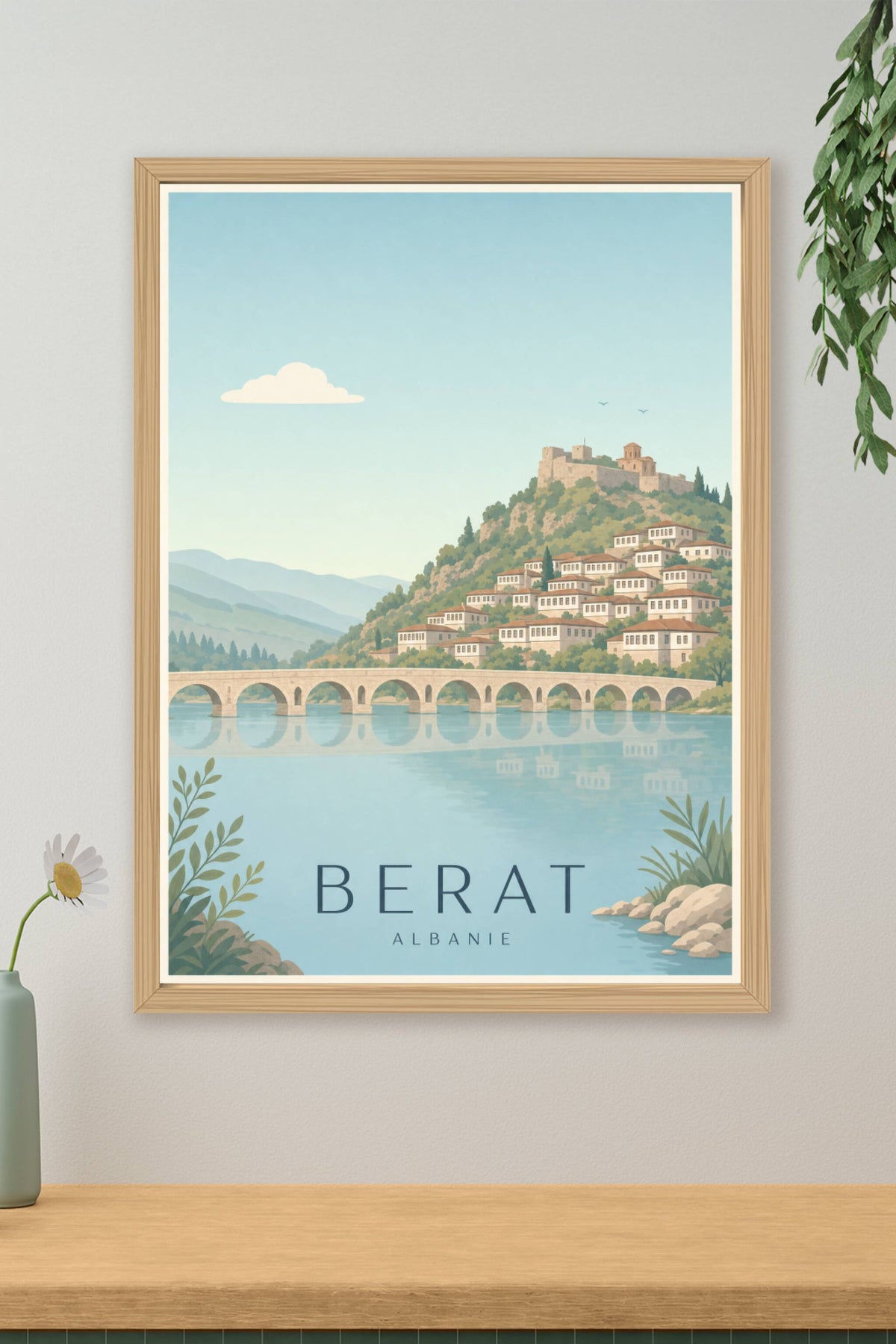 Affiche de Berat - Poster Calme