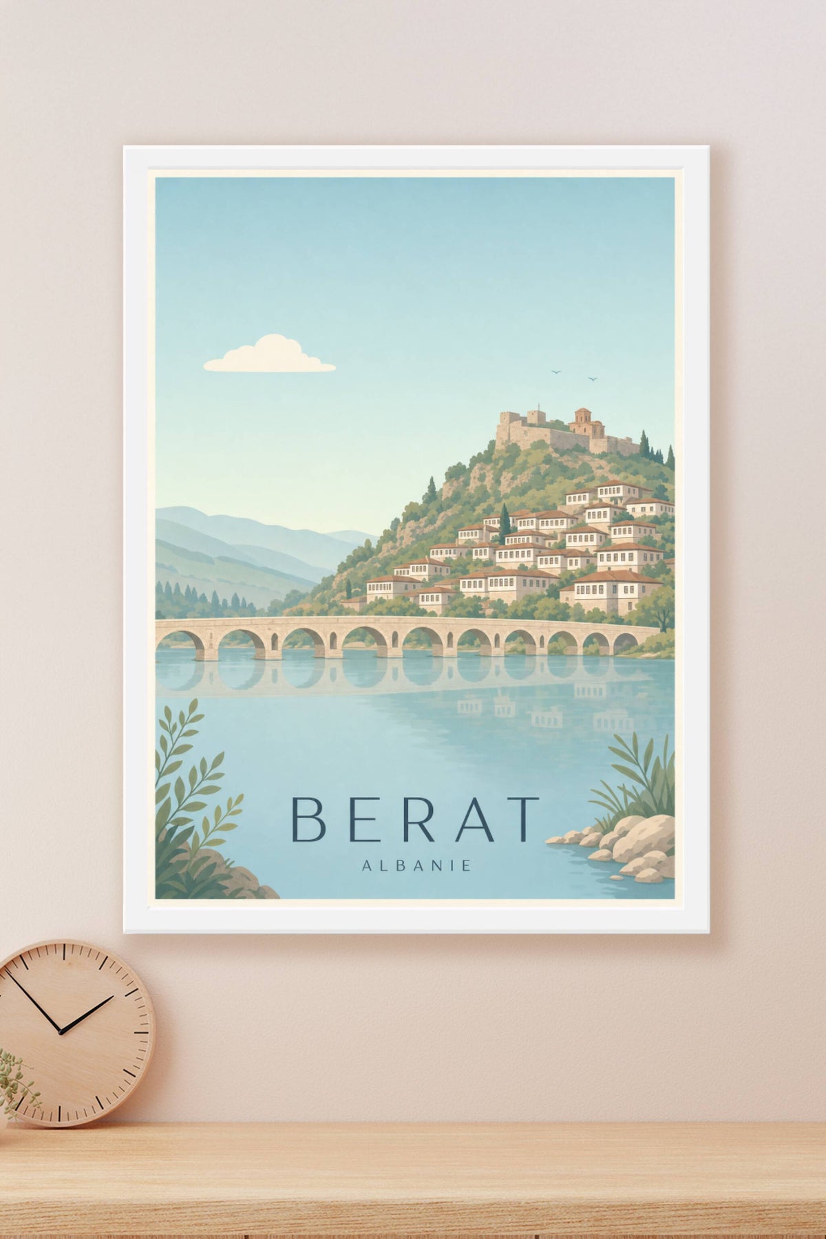 Affiche de Berat - Poster Calme