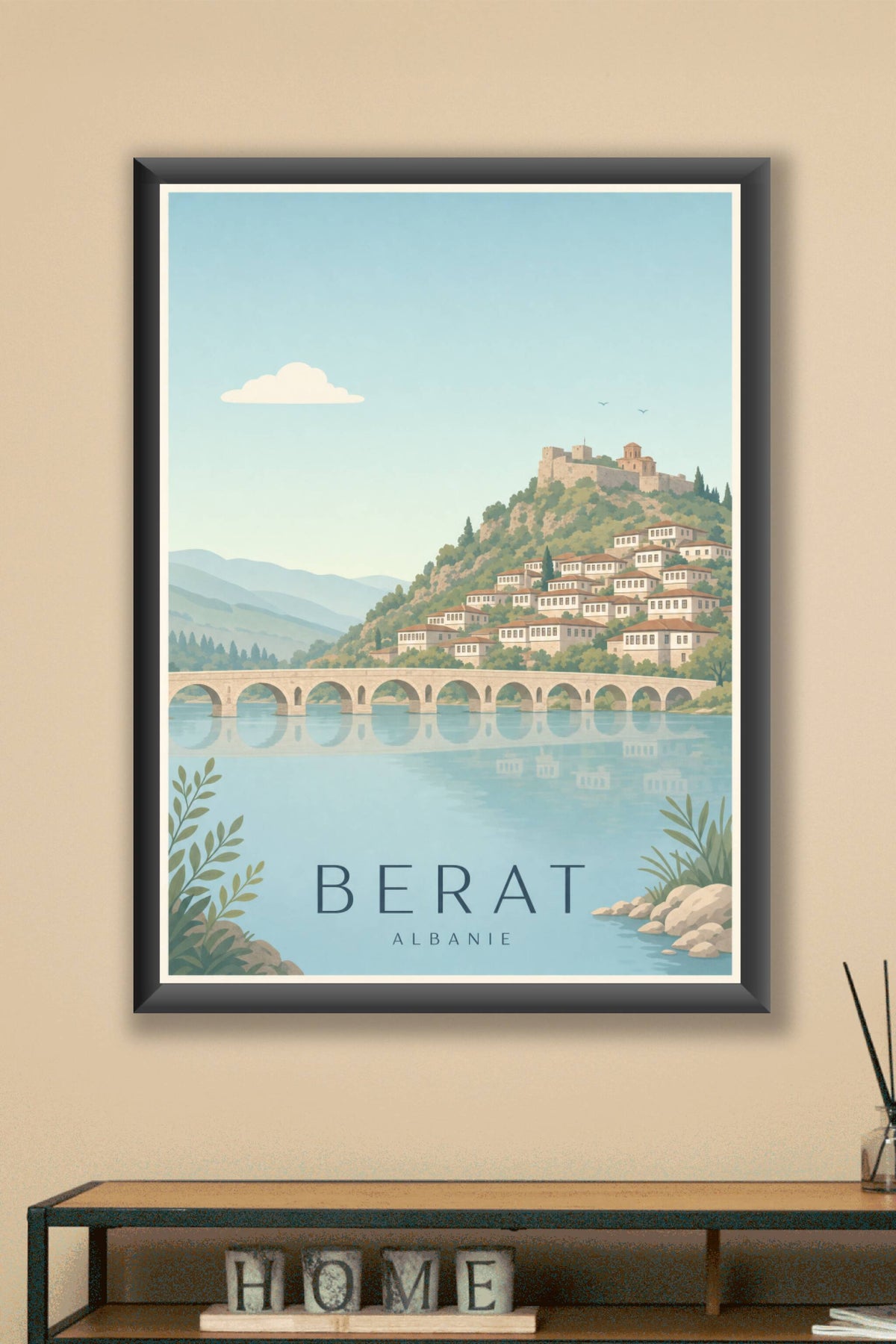 Affiche de Berat - Poster Calme