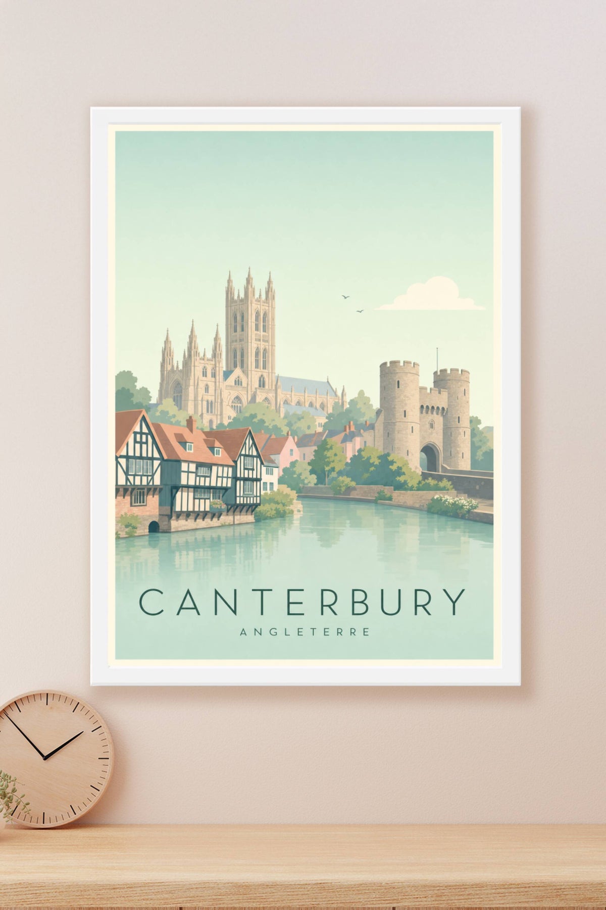 Affiche de Canterbury - Poster Calme