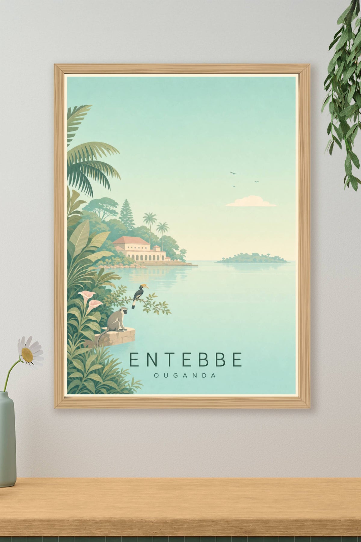 Affiche d'Entebbe - Poster Calme