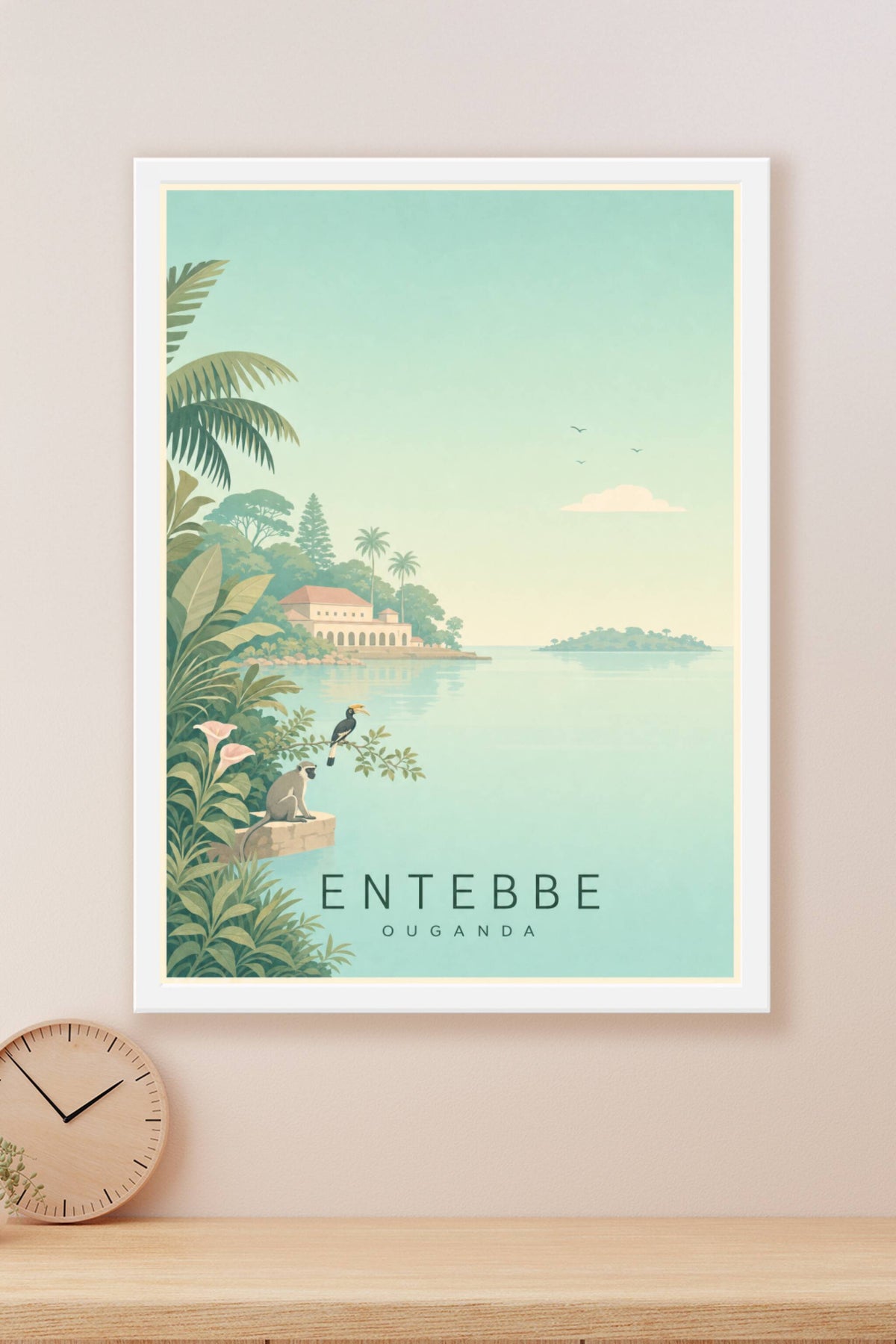 Affiche d'Entebbe - Poster Calme