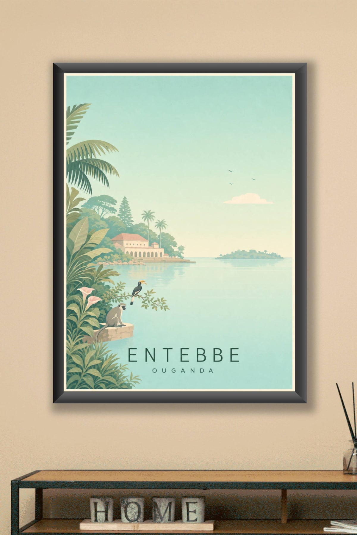Affiche d'Entebbe - Poster Calme