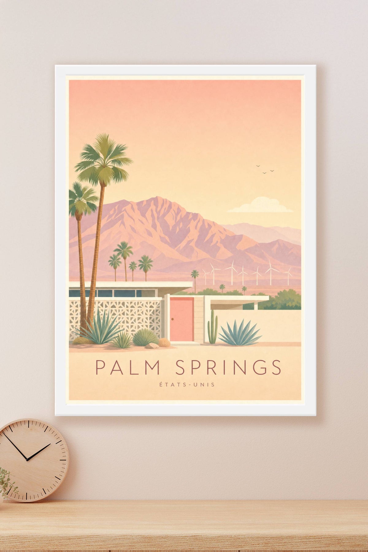 Affiche de Palm Springs - Poster Calme
