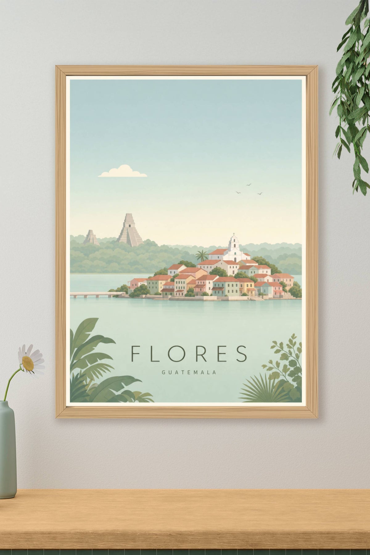 Affiche de Flores - Poster Calme