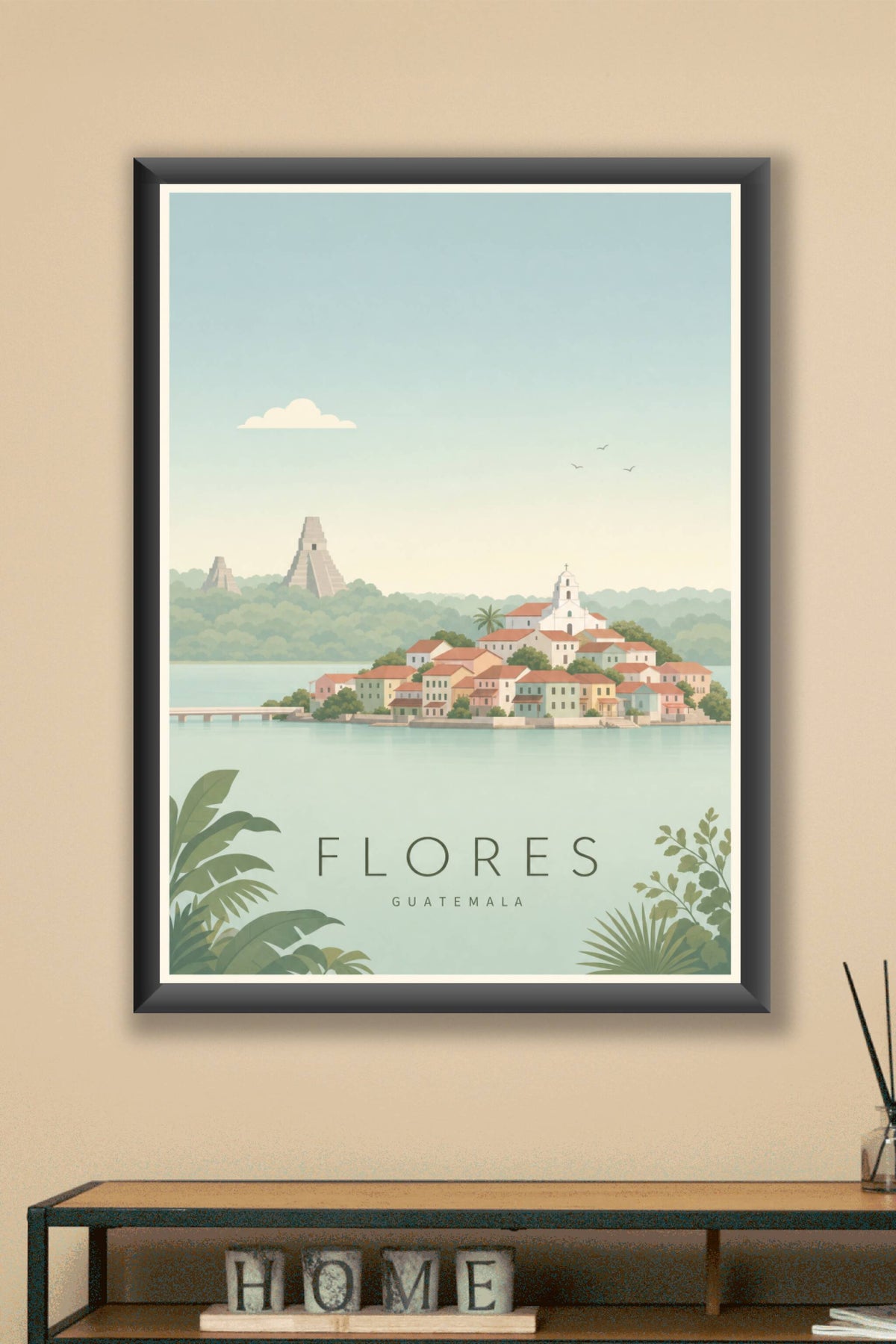 Affiche de Flores - Poster Calme