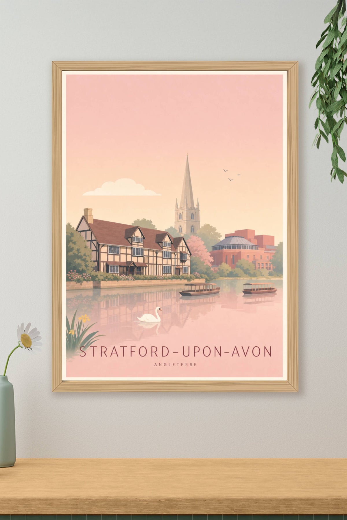 Affiche de Stratford-upon-Avon - Poster Calme