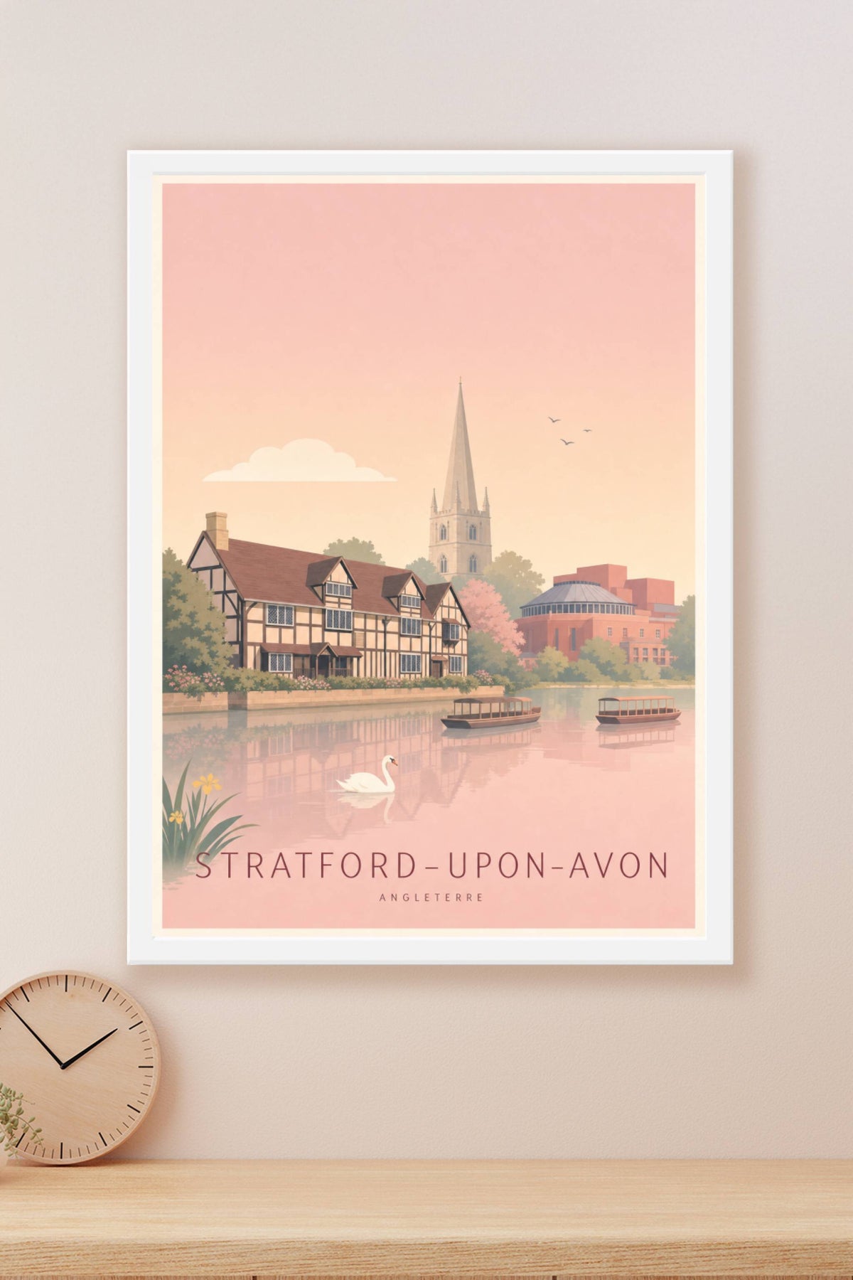 Affiche de Stratford-upon-Avon - Poster Calme