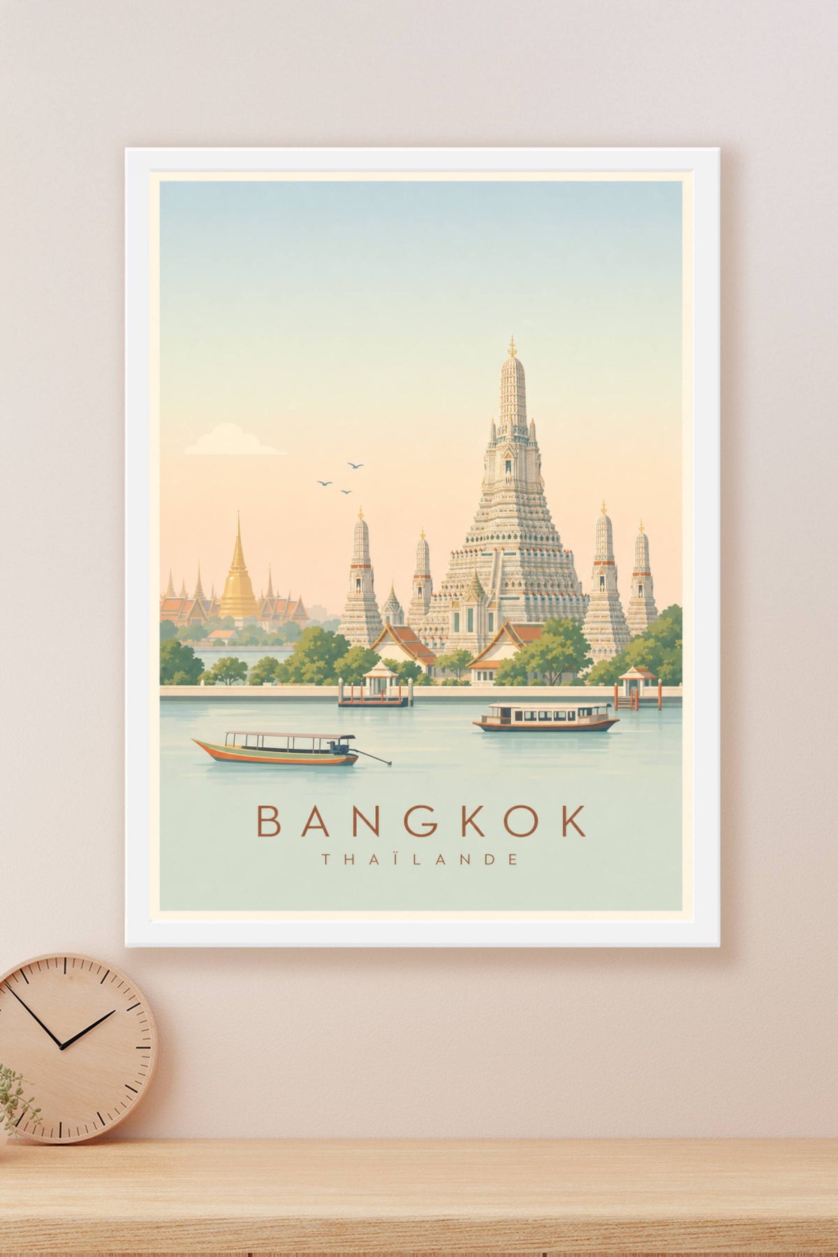 Affiche de Bangkok - Poster Calme