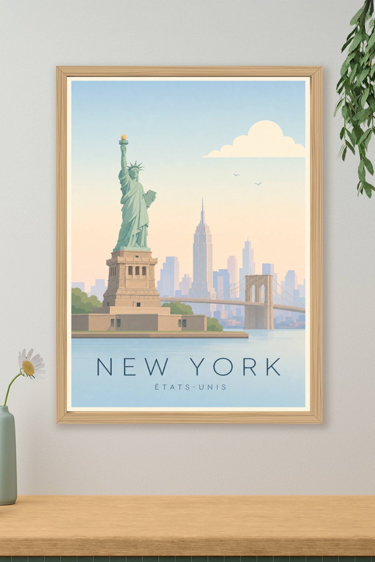 Affiche de New York - Poster Calme
