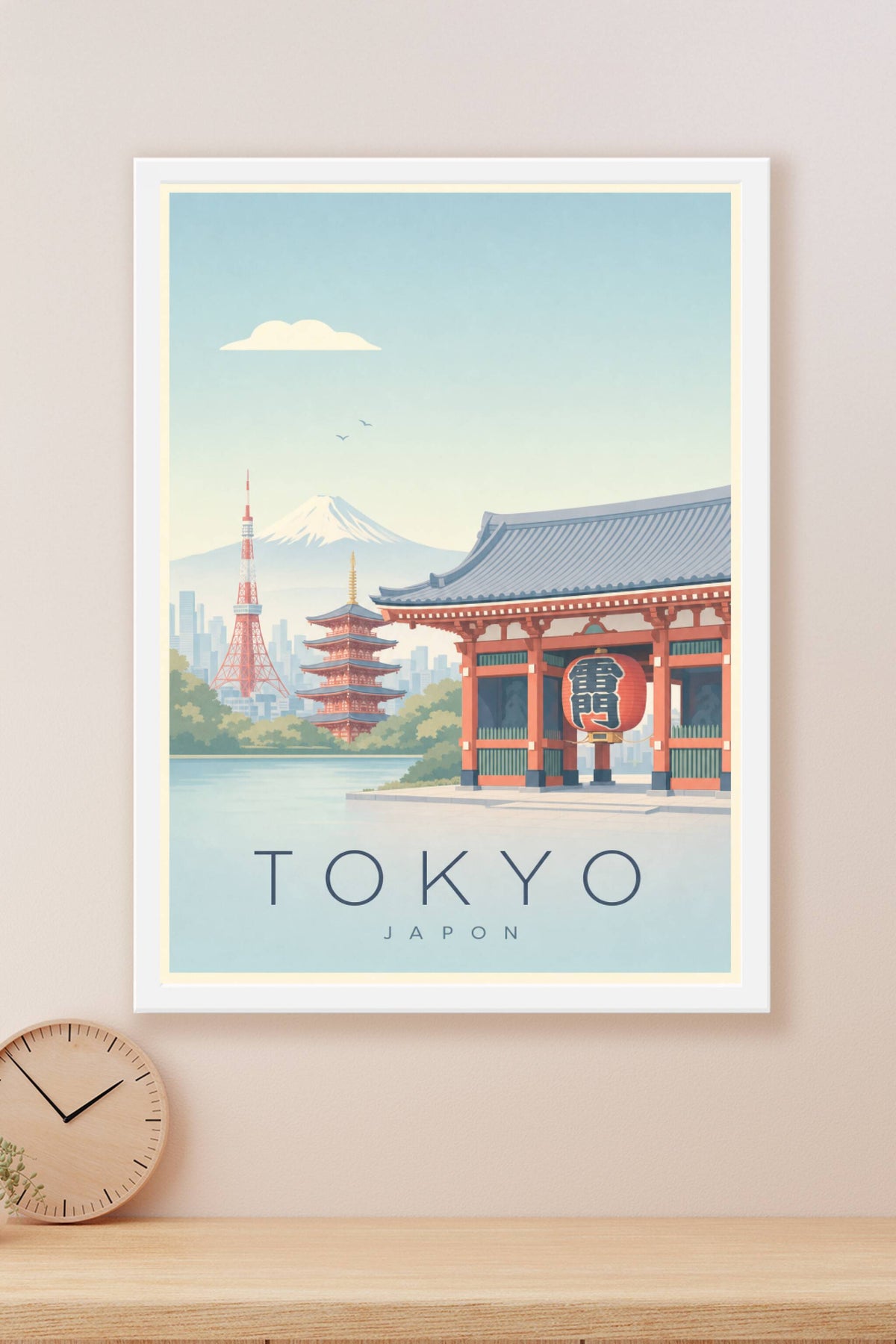 Affiche de Tokyo - Poster Calme