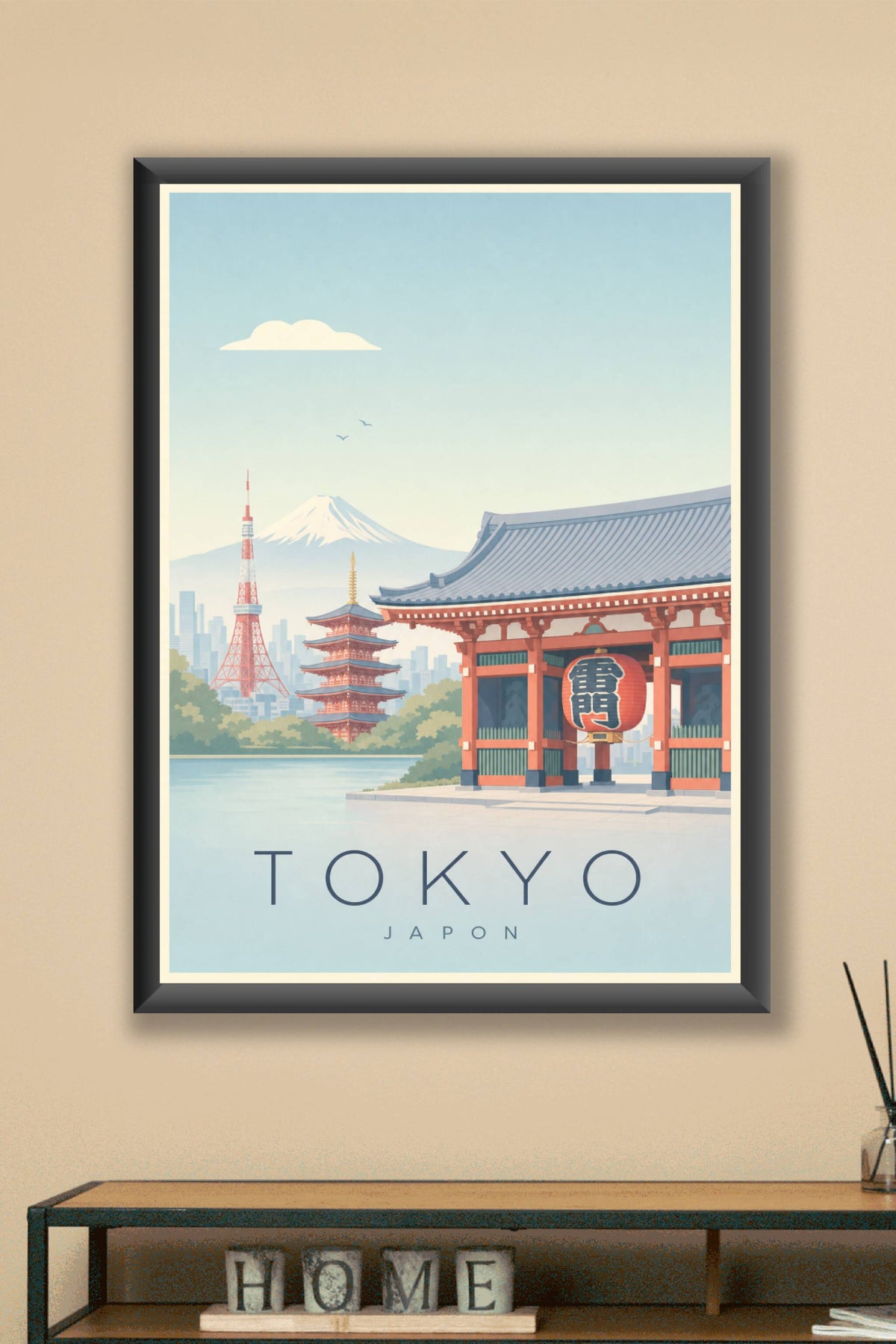Affiche de Tokyo - Poster Calme