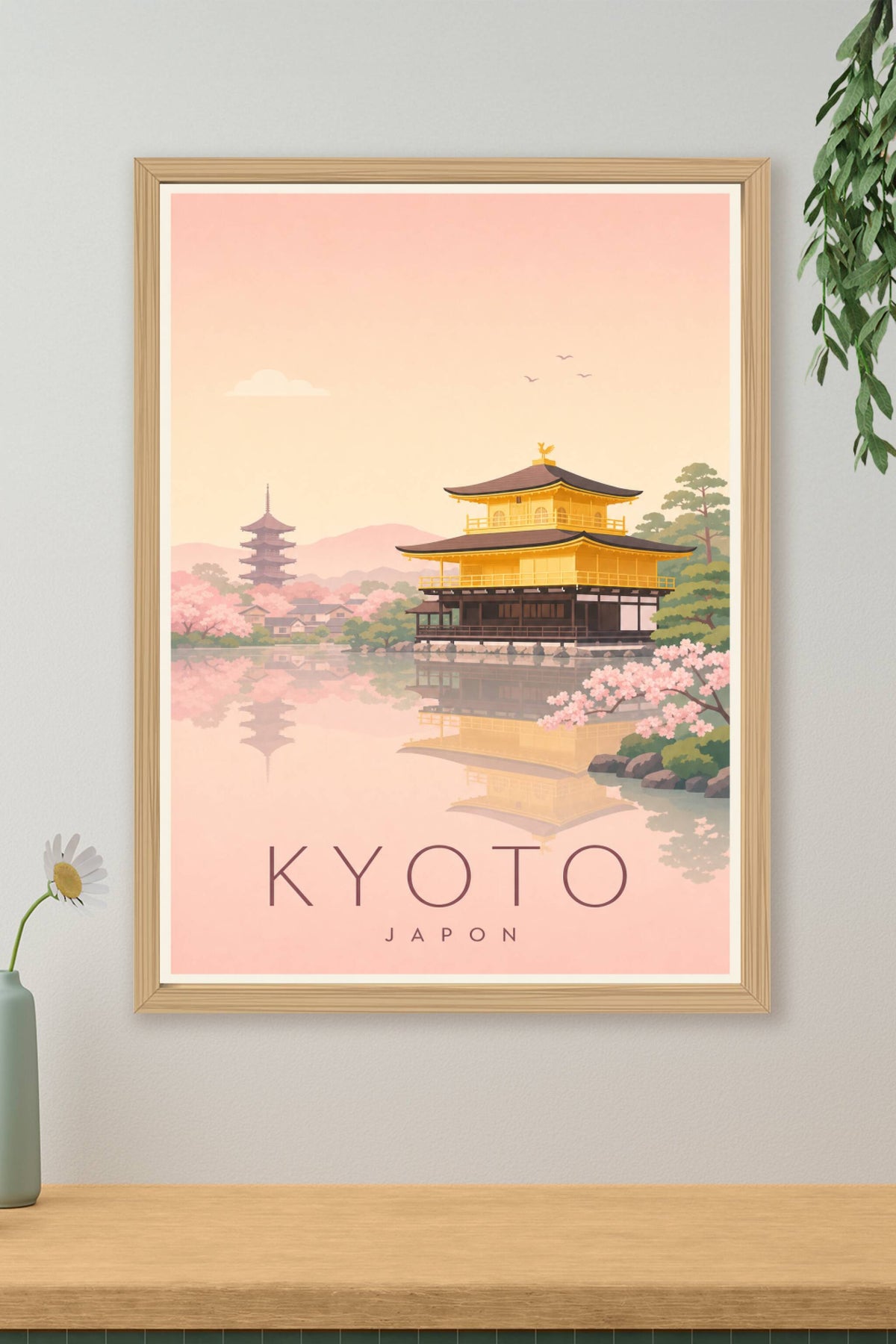 Affiche de Kyoto - Poster Calme