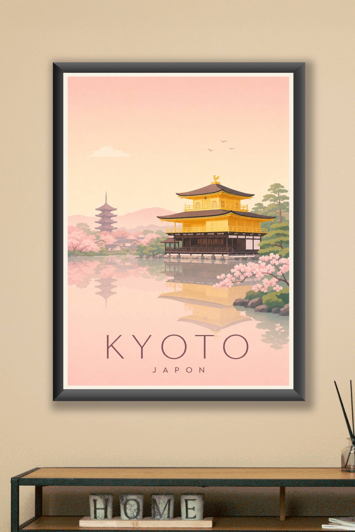 Affiche de Kyoto - Poster Calme