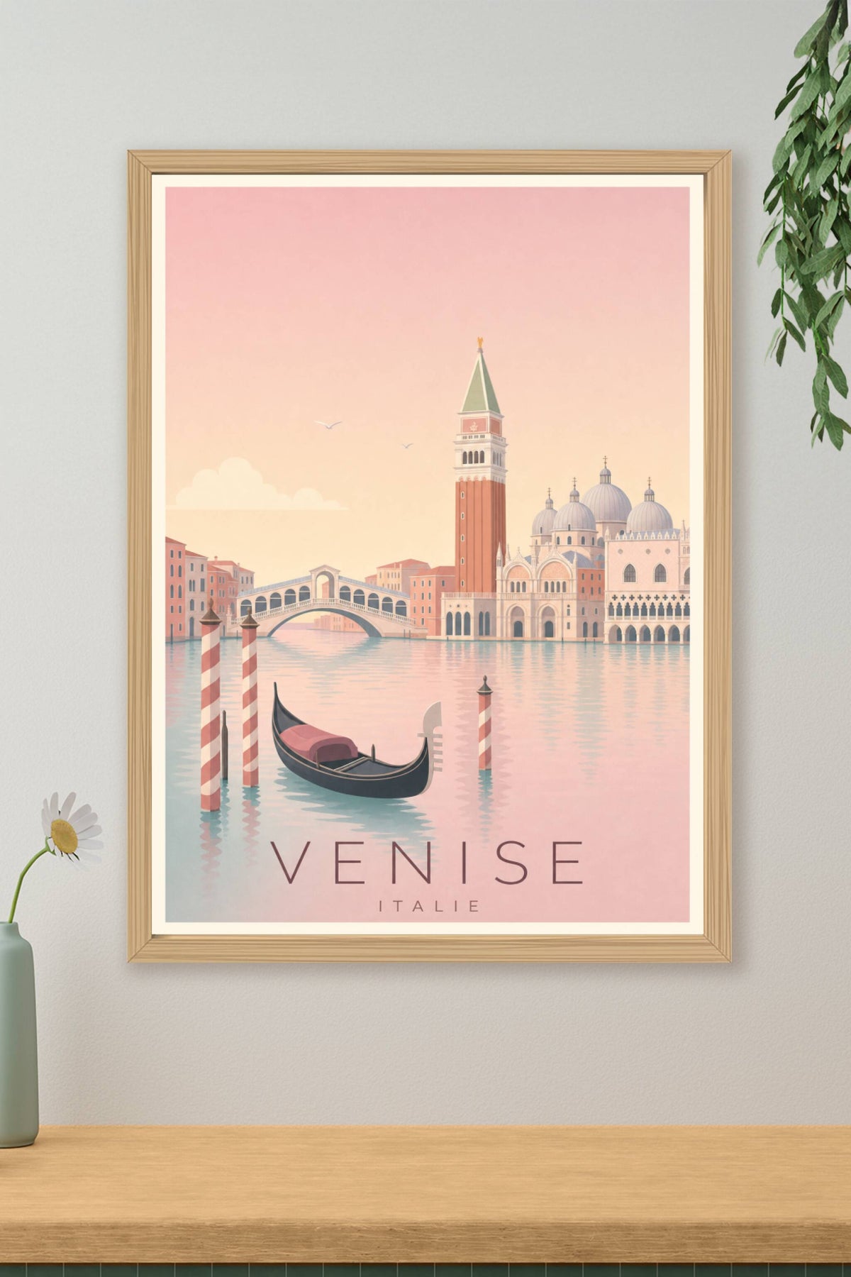Affiche de Venise - Poster Calme