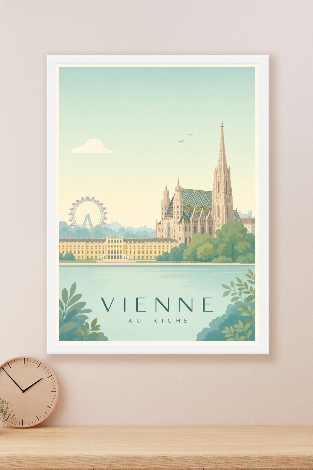 Affiche de Vienne - Poster Calme