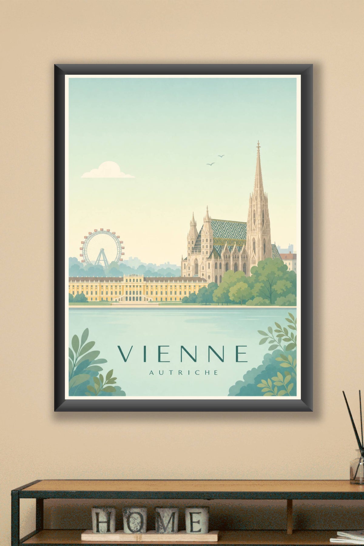 Affiche de Vienne - Poster Calme