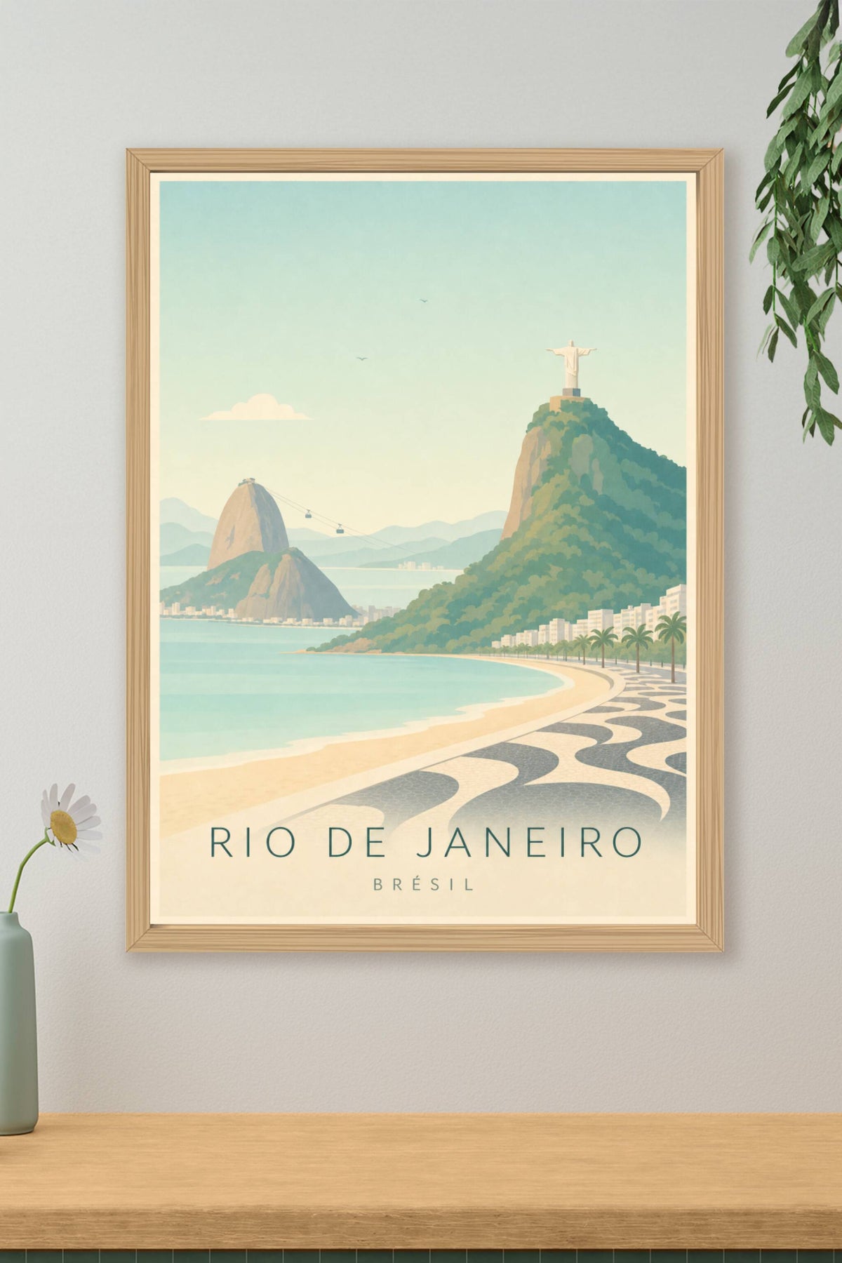 Affiche de Rio de Janeiro - Poster Calme