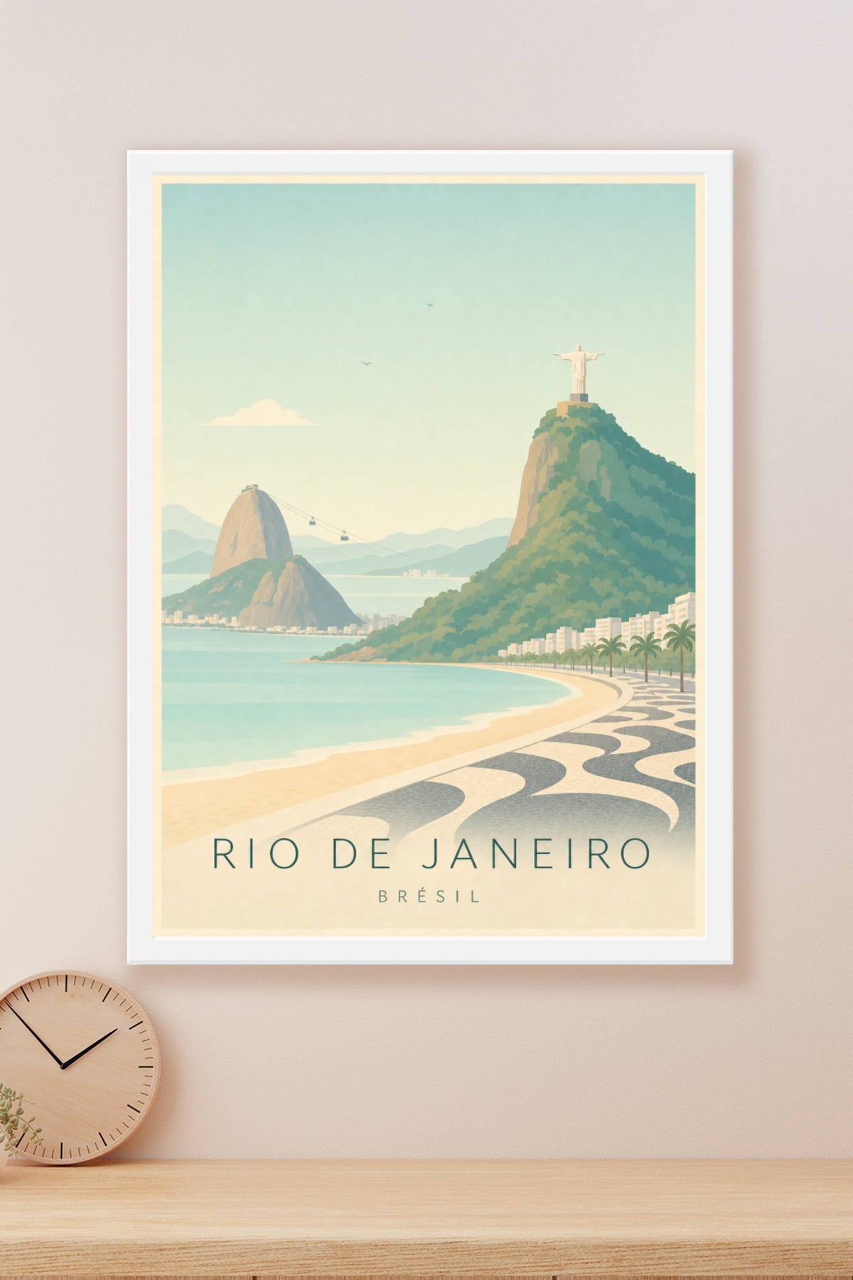 Affiche de Rio de Janeiro - Poster Calme