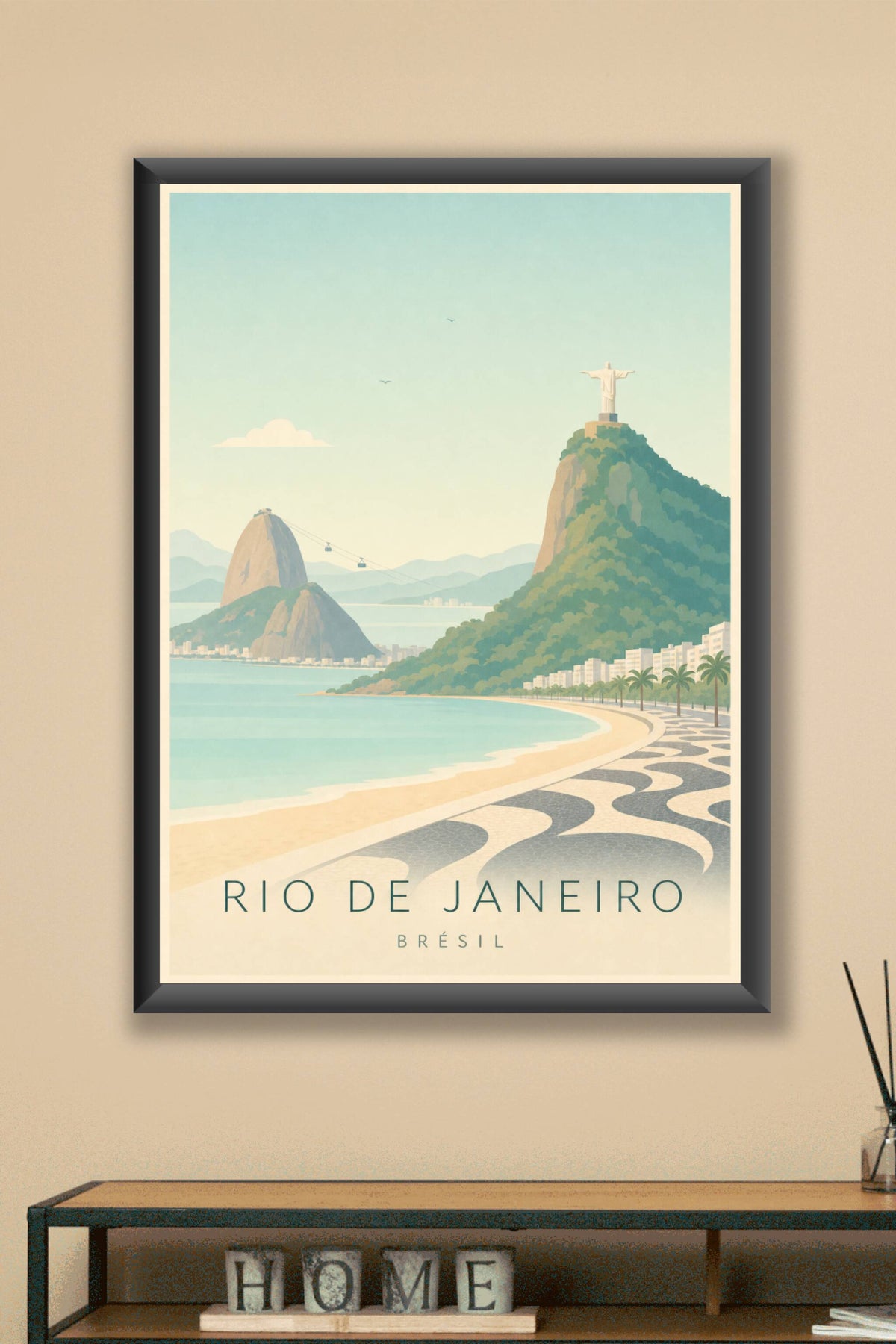 Affiche de Rio de Janeiro - Poster Calme