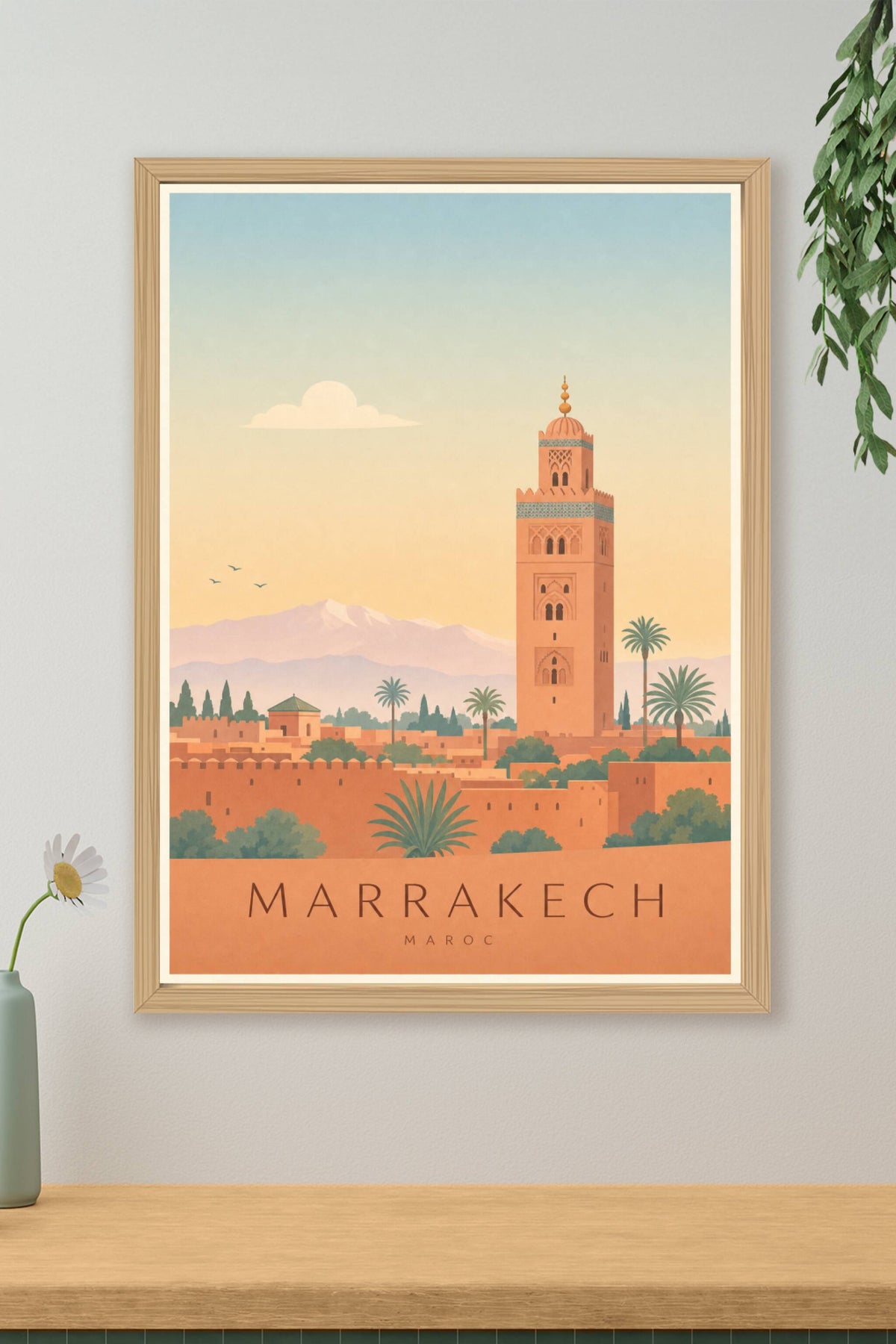 Affiche de Marrakech - Poster Calme