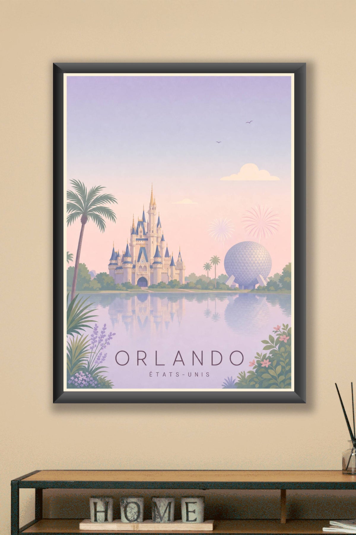Affiche d'Orlando - Poster Calme