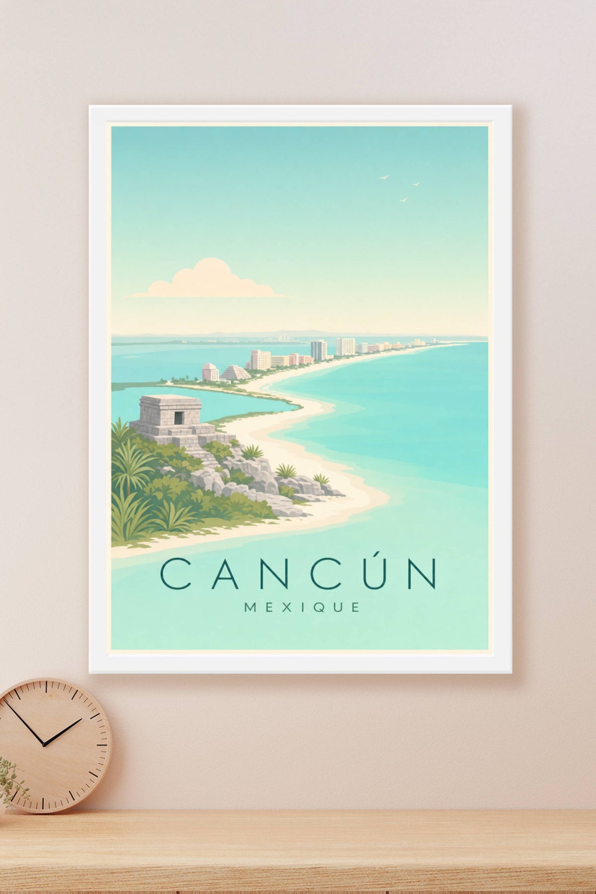 Affiche de Cancún - Poster Calme
