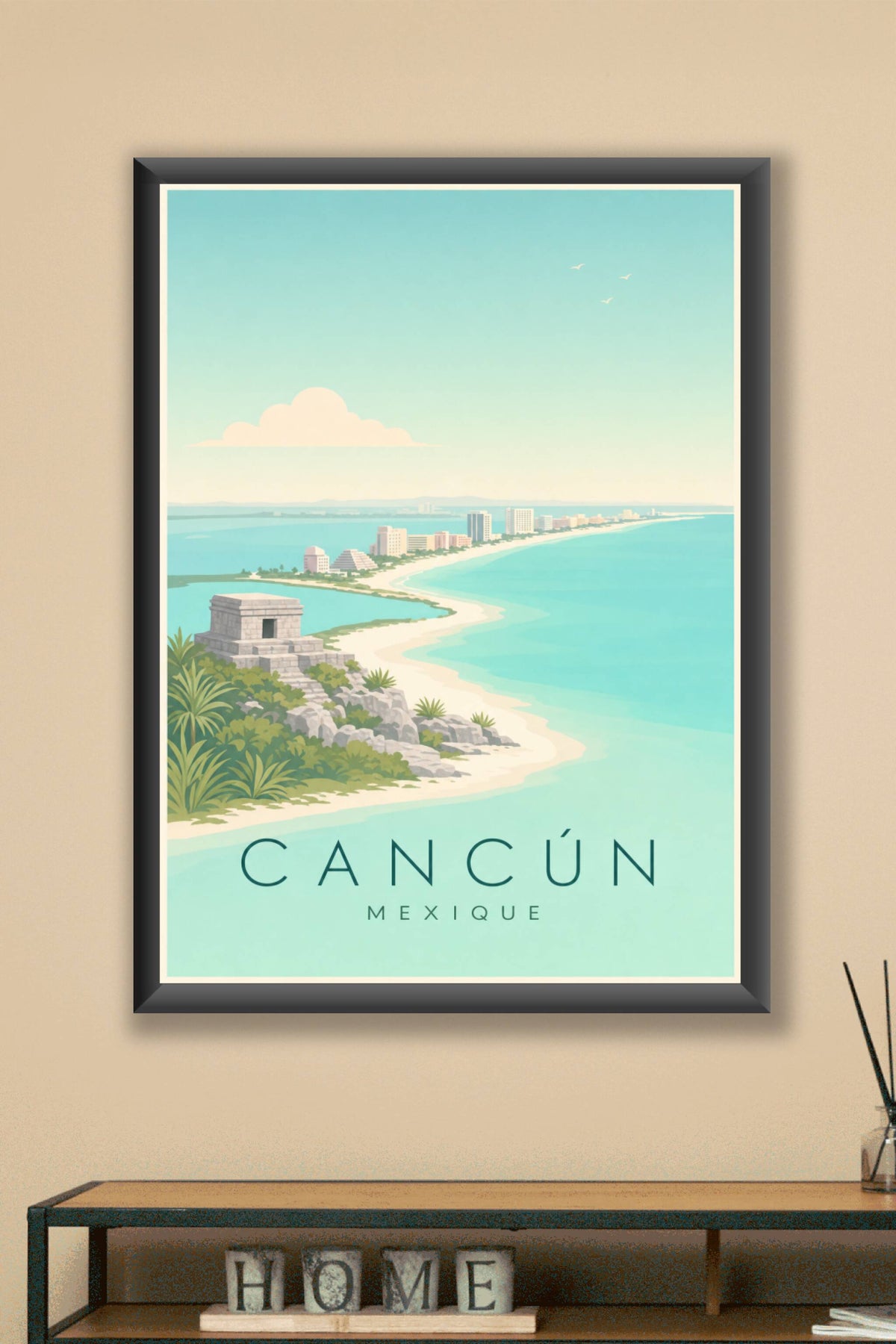 Affiche de Cancún - Poster Calme