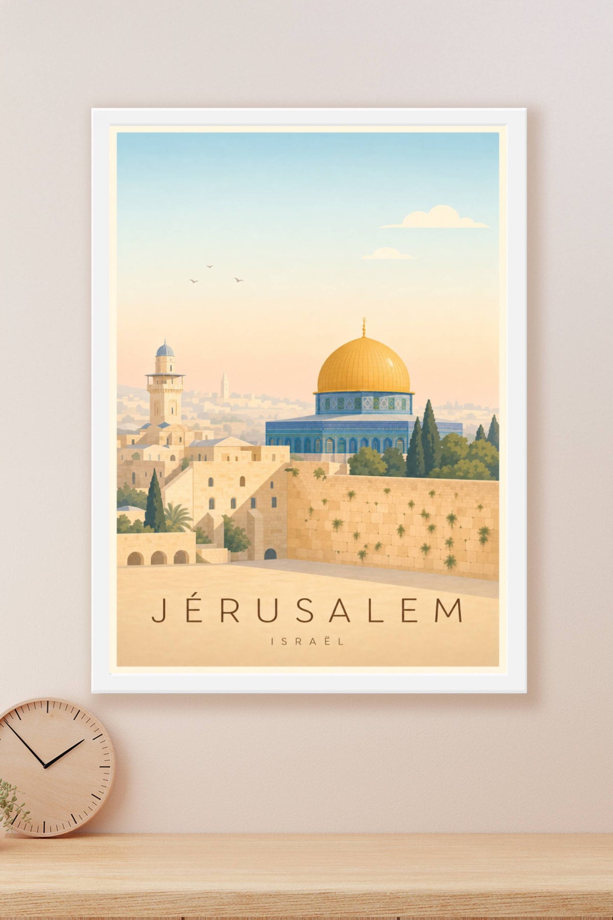 Affiche de Jérusalem - Poster Calme