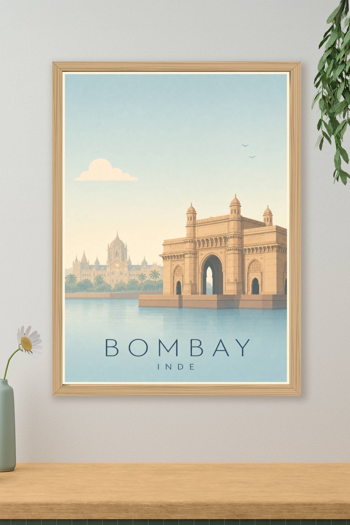 Affiche de Bombay - Poster Calme
