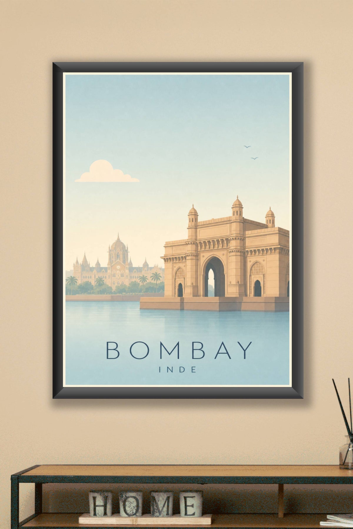 Affiche de Bombay - Poster Calme