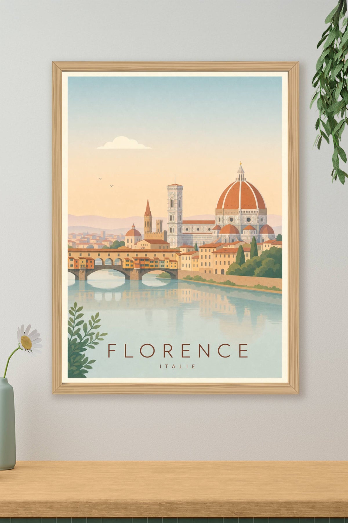 Affiche de Florence - Poster Calme