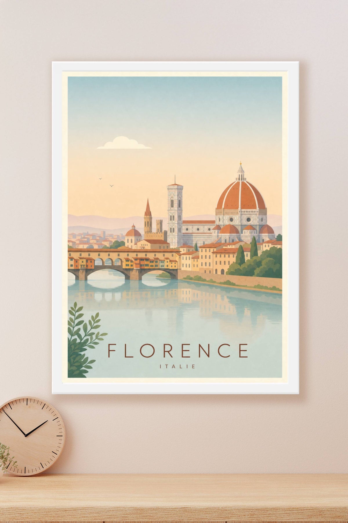 Affiche de Florence - Poster Calme