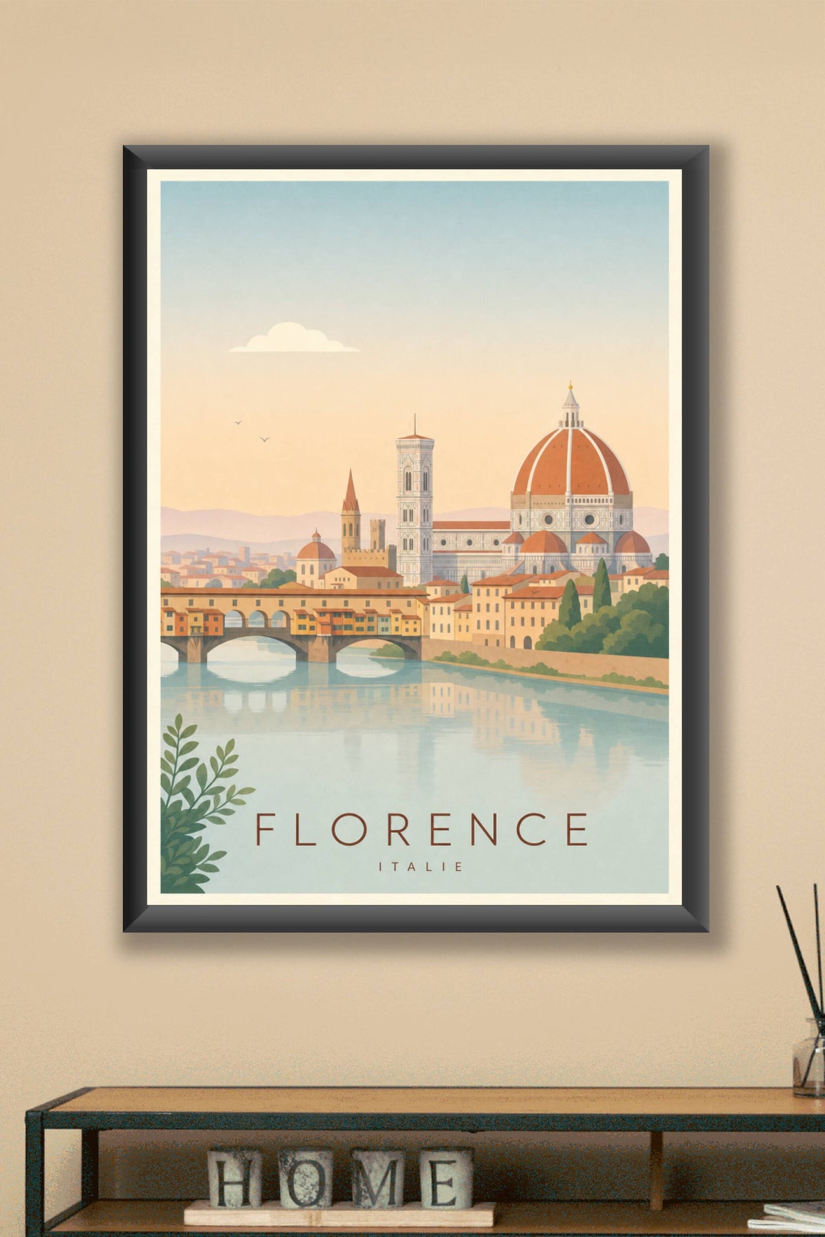 Affiche de Florence - Poster Calme