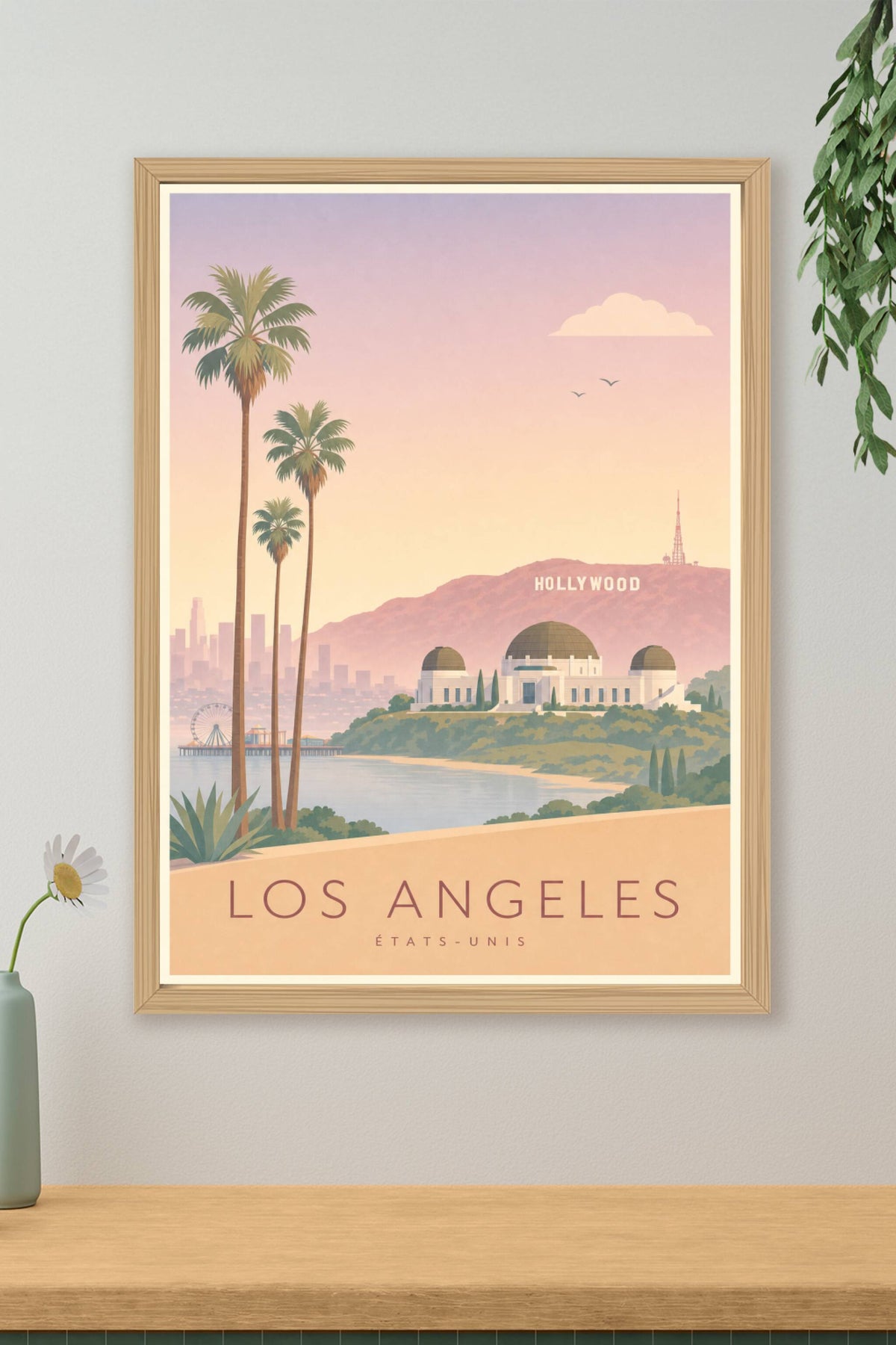Affiche de Los Angeles - Poster Calme