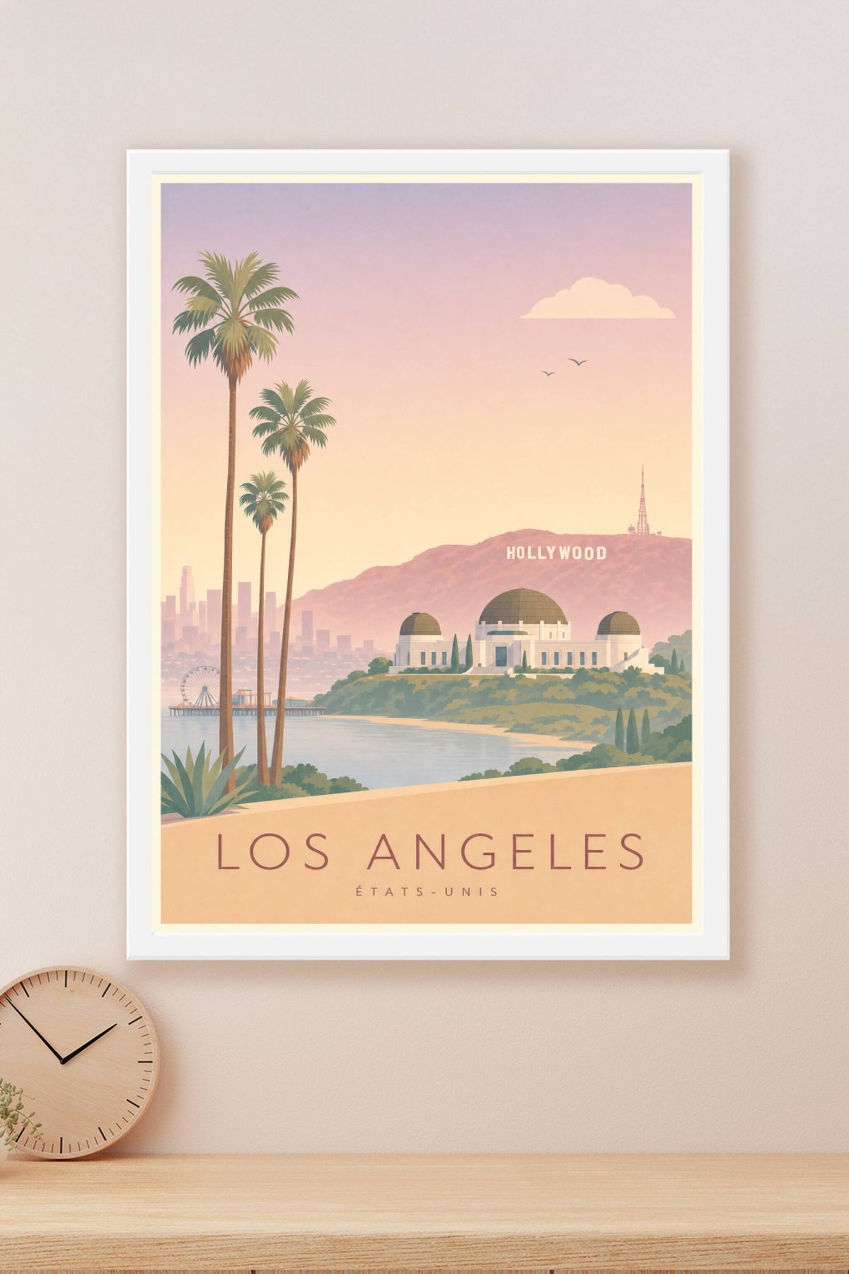Affiche de Los Angeles - Poster Calme