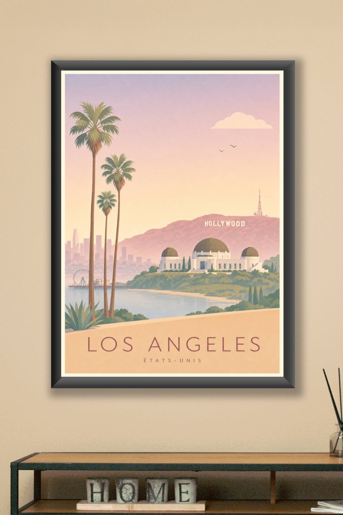 Affiche de Los Angeles - Poster Calme