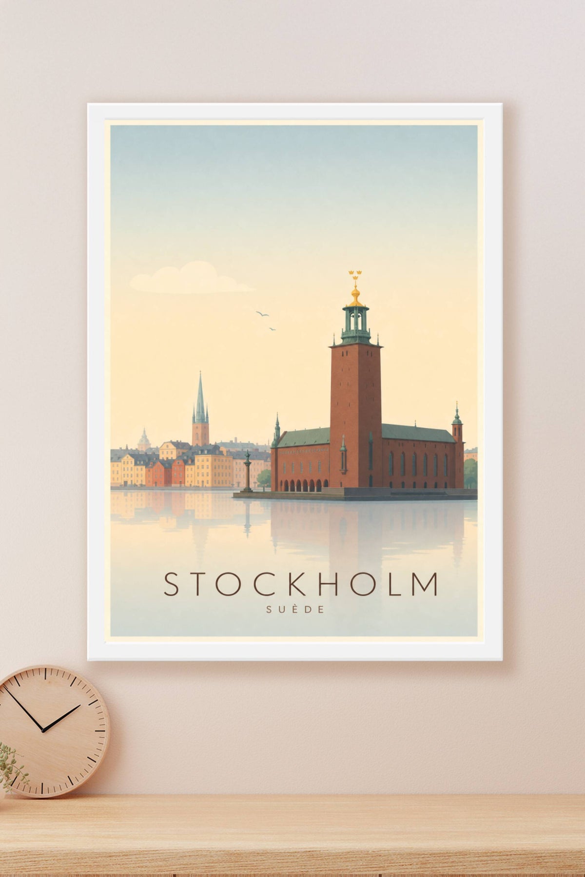 Affiche de Stockholm - Poster Calme